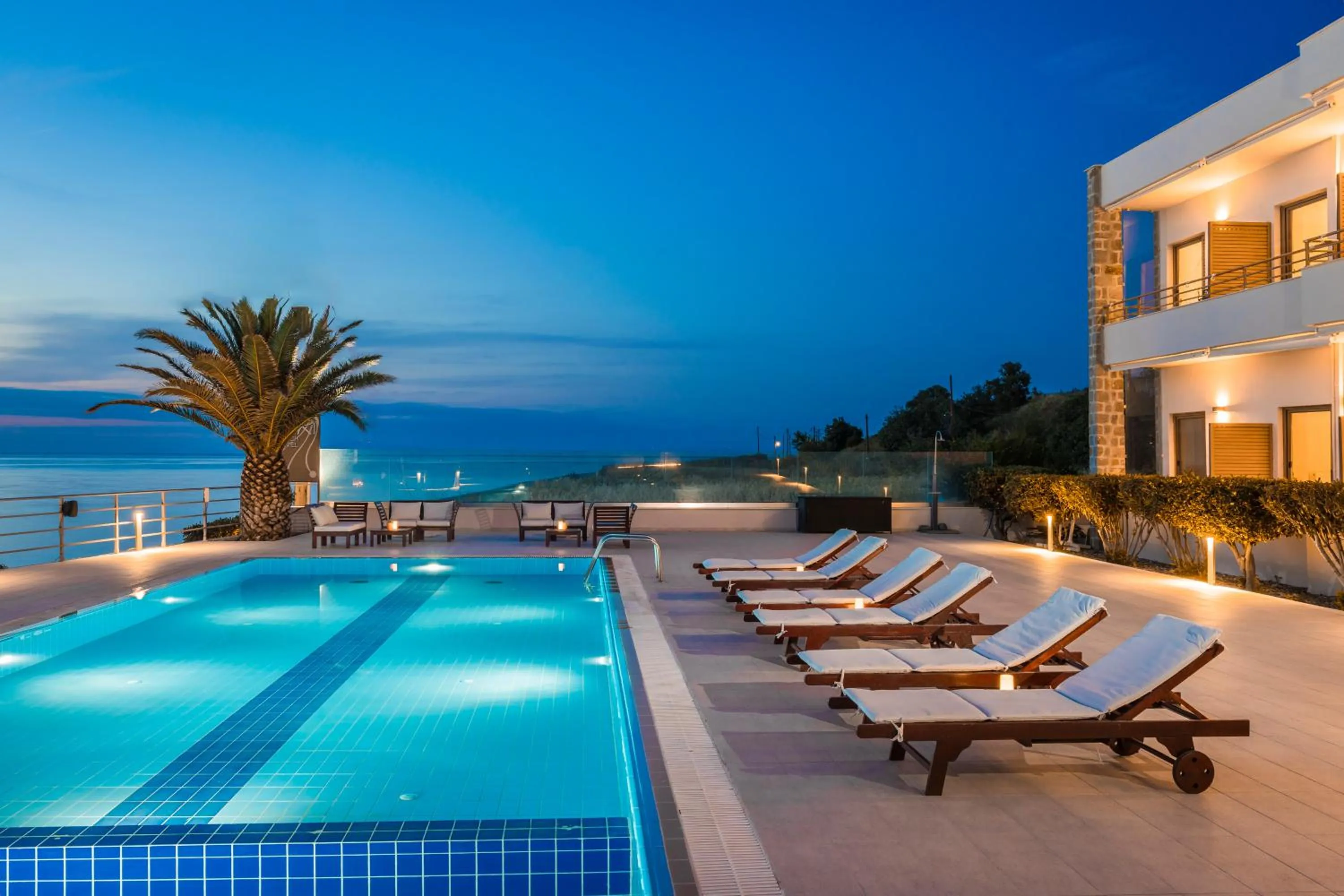Swimming pool in Niki Beach Hotel