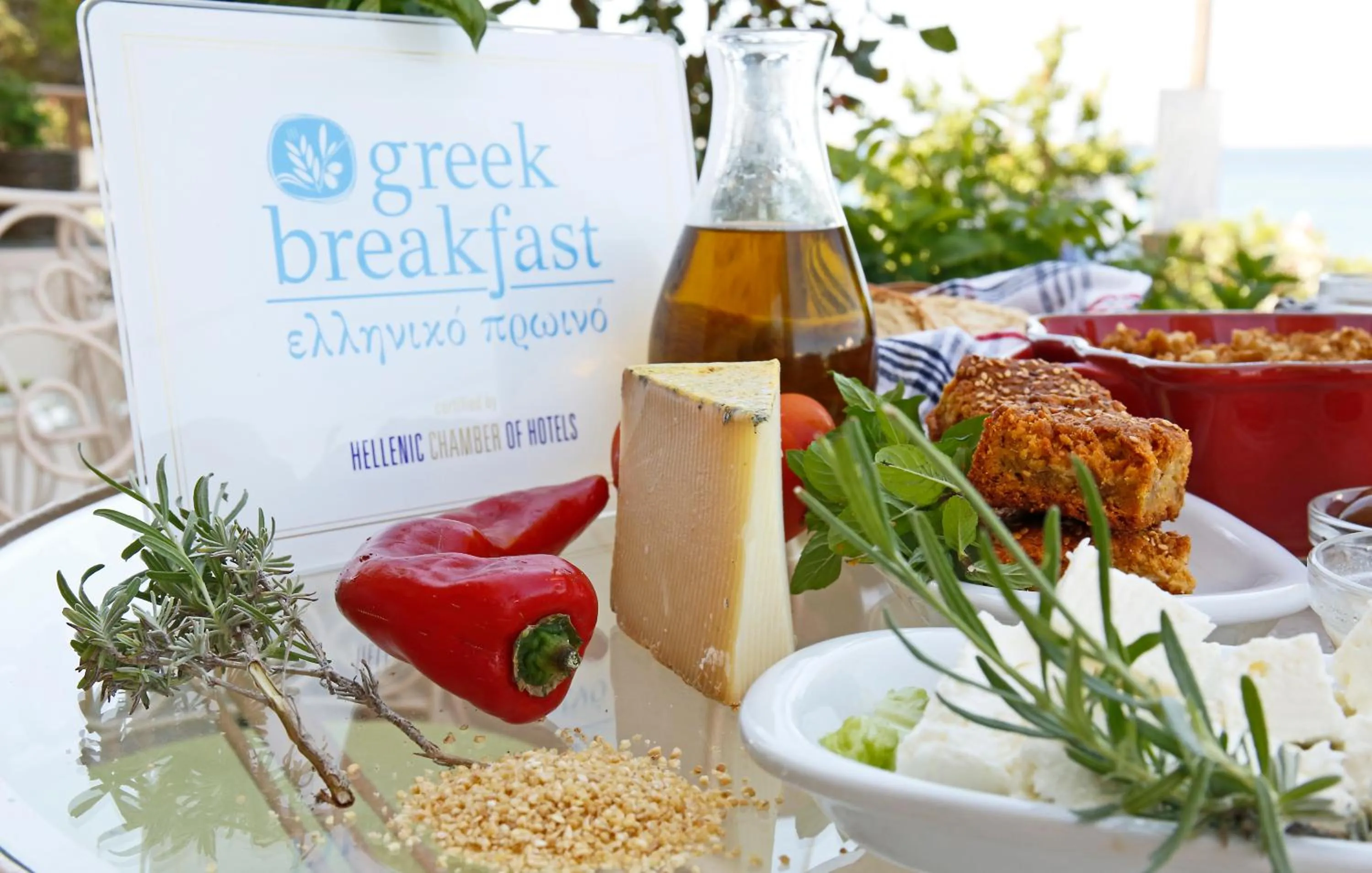 Breakfast in Niki Beach Hotel