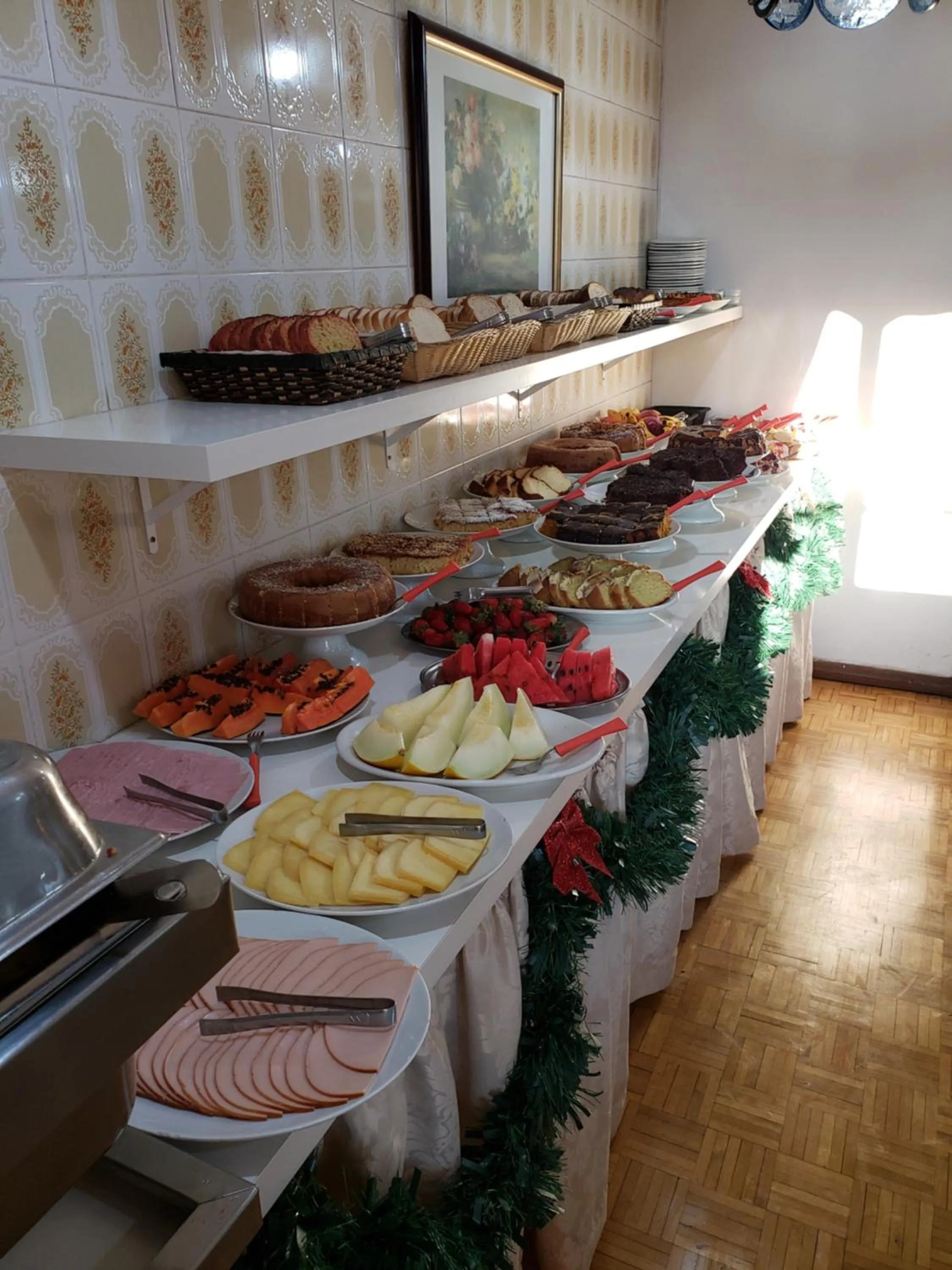 Food and drinks in Hotel Pousada das Flores