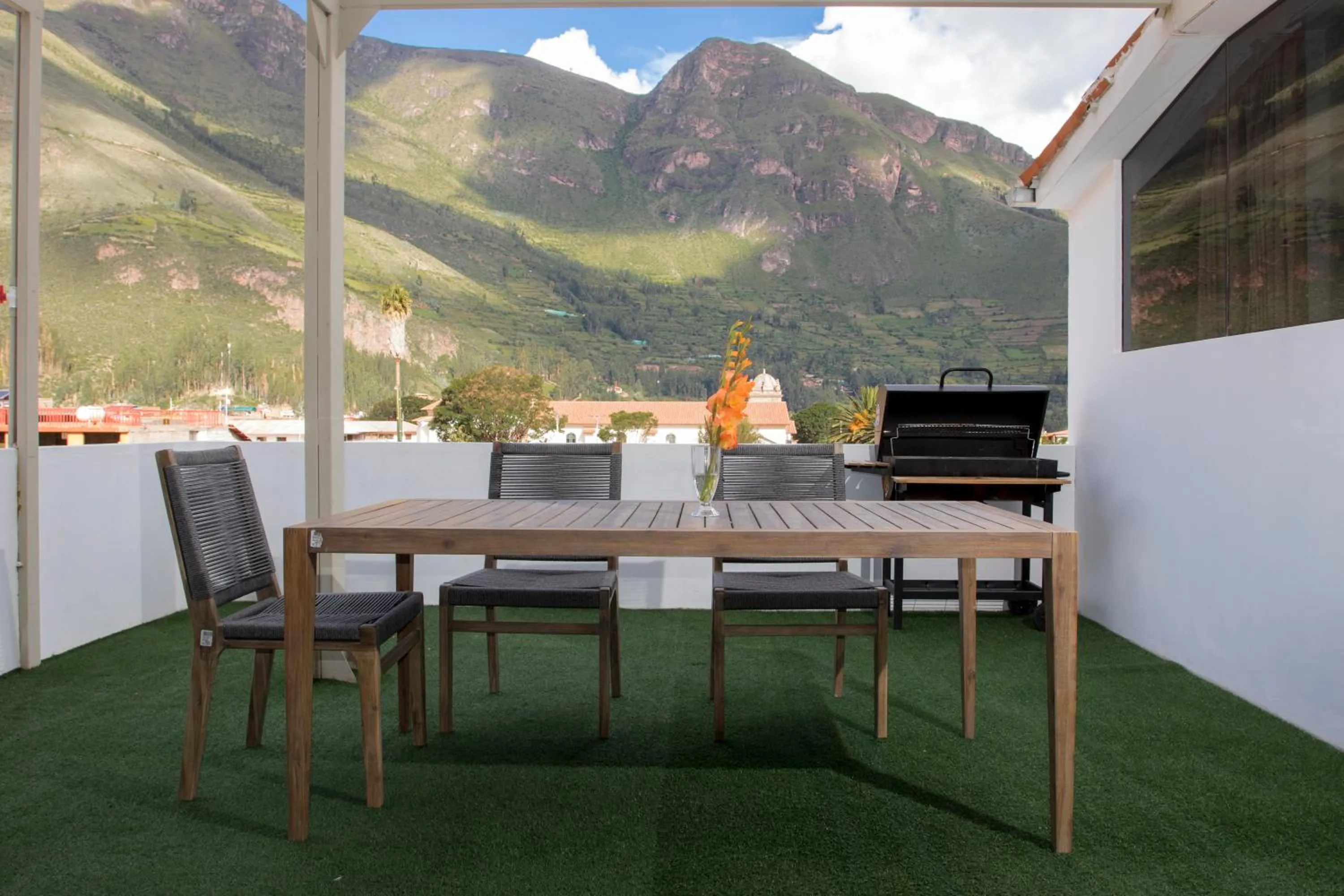 Balcony/Terrace in Hotel California Calca