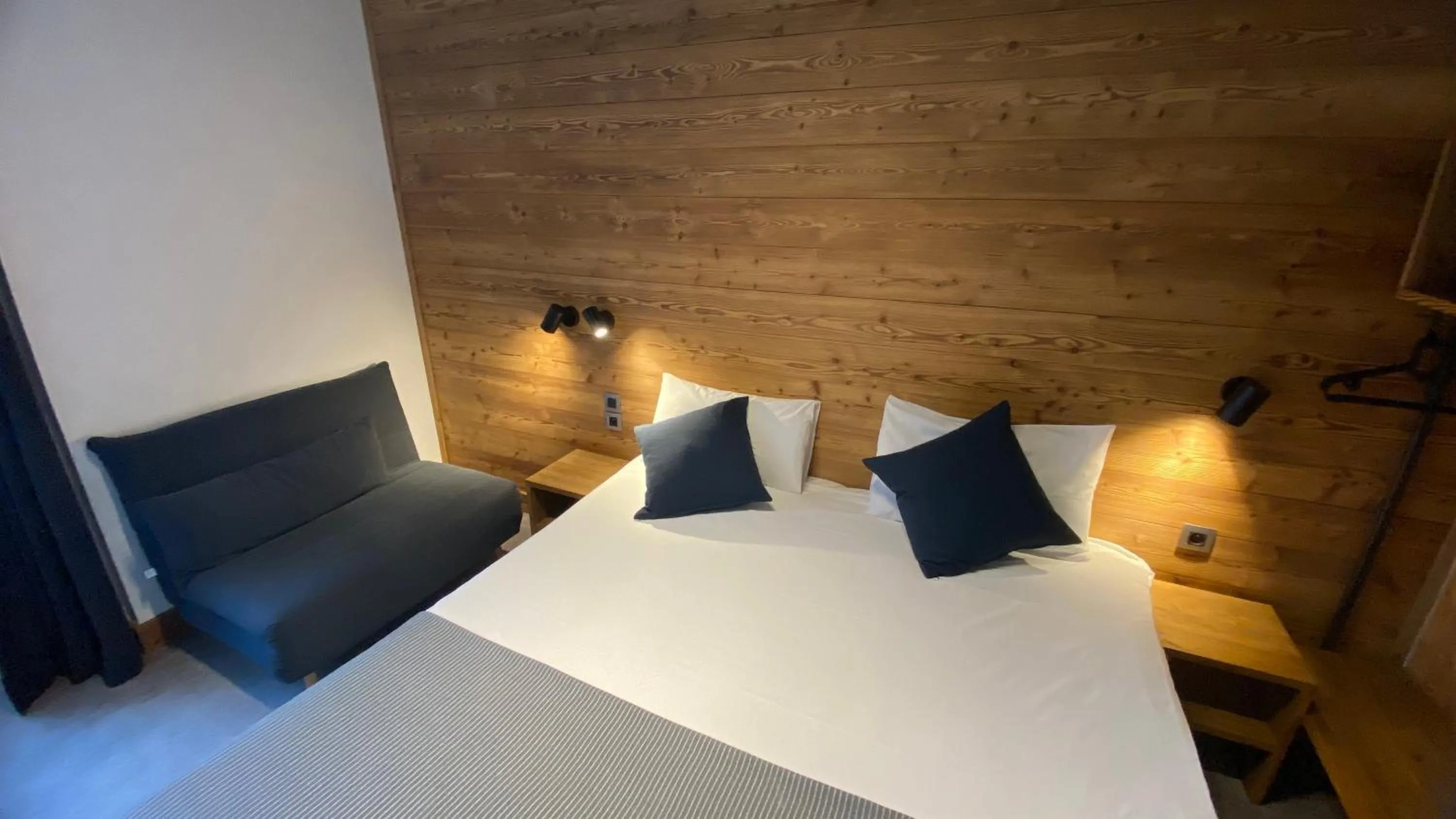 Bed in Hotel La Verticale