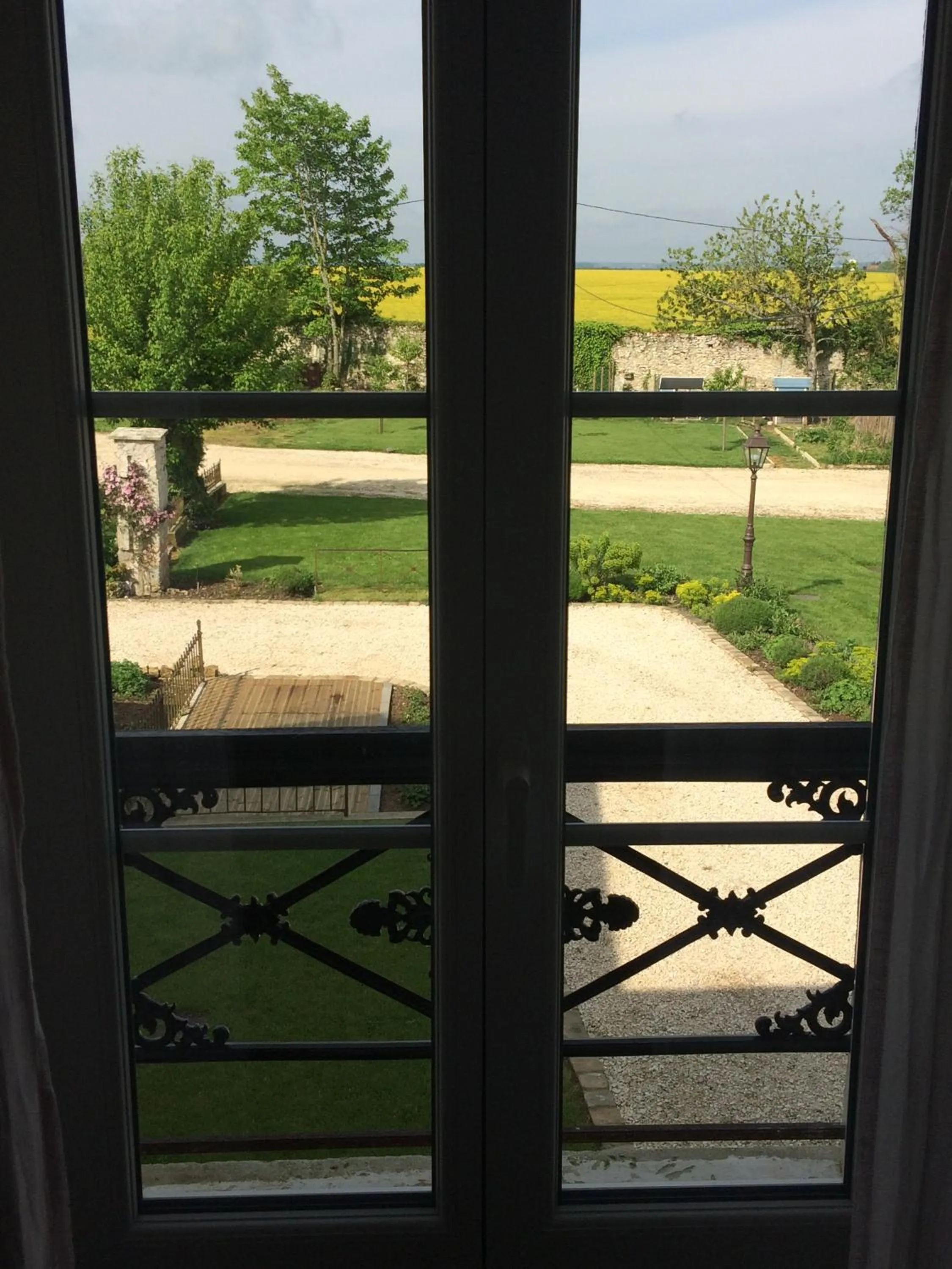 Garden in Demeure des Pothières