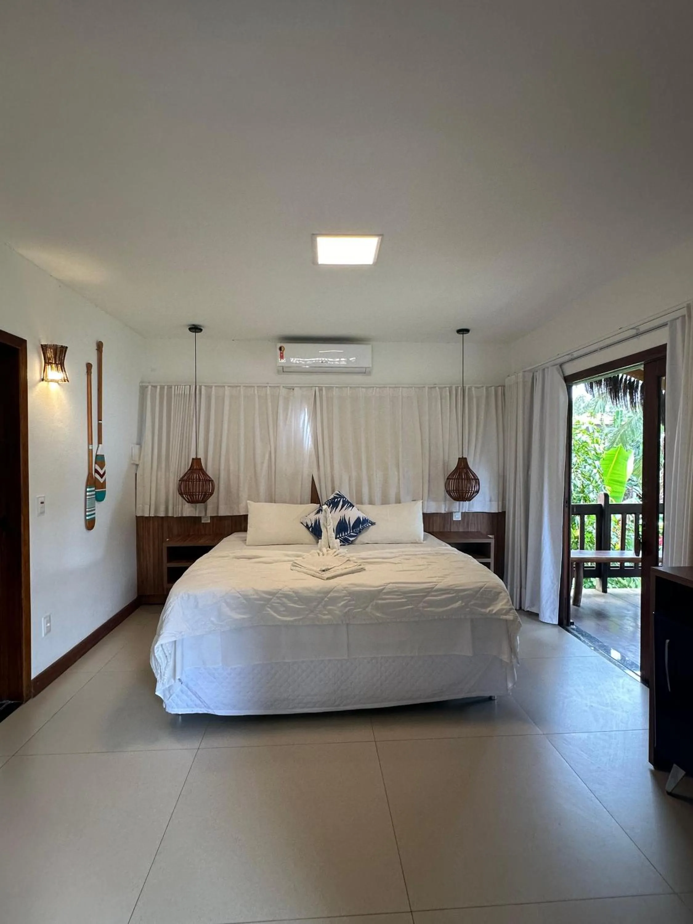 Bed in Pousada Porto da Barra