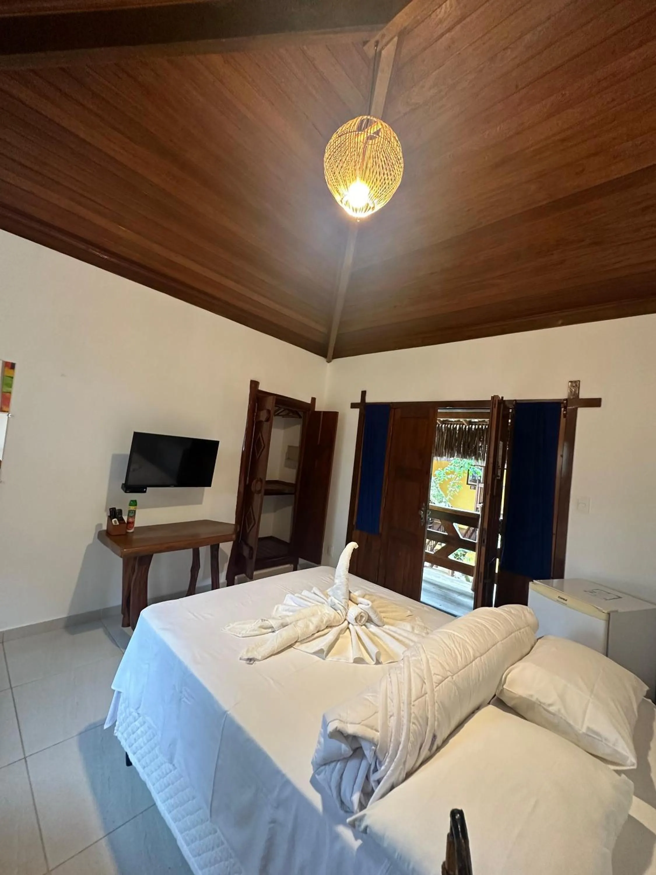 Bed in Pousada Porto da Barra