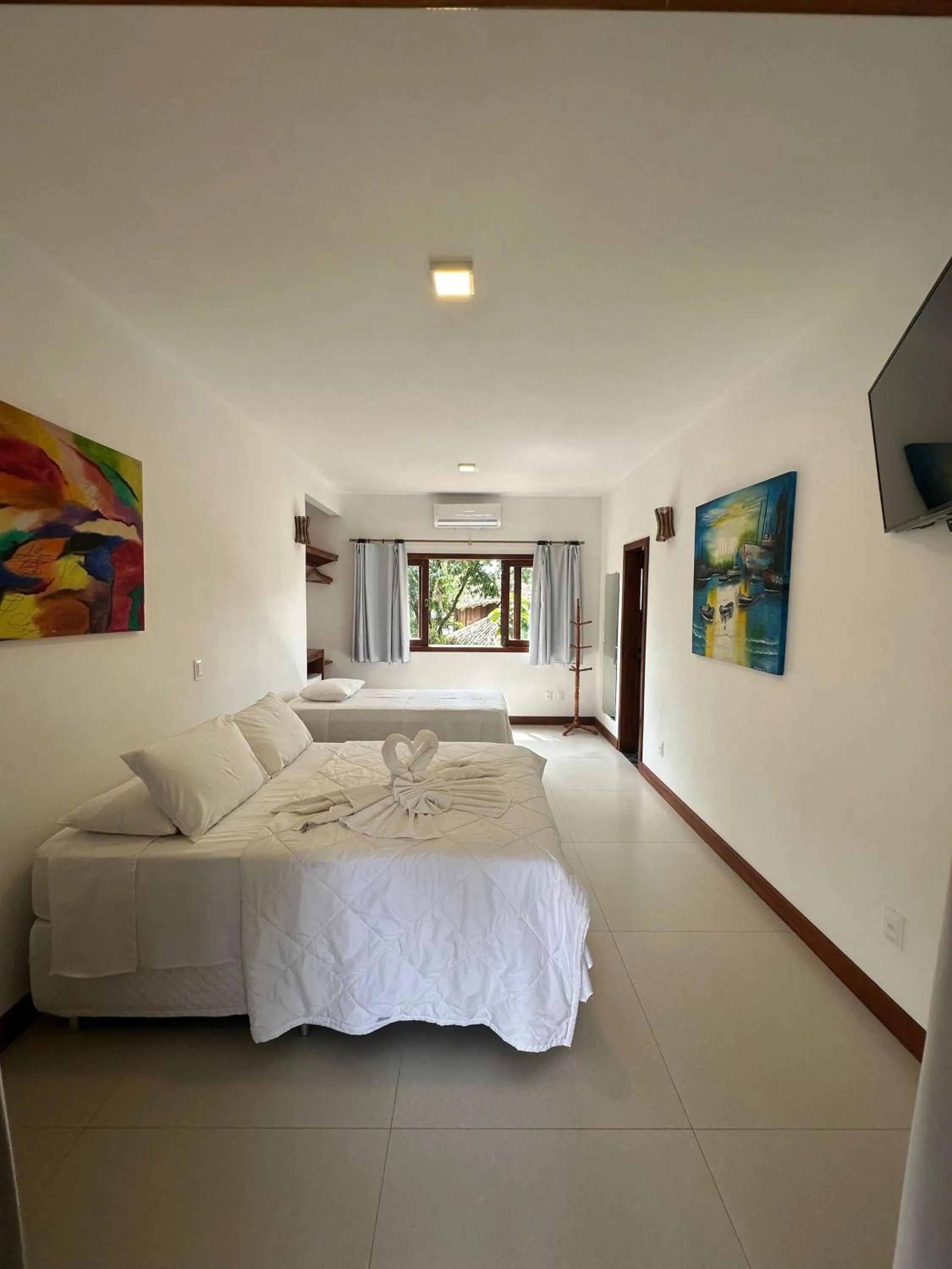 Bed in Pousada Porto da Barra