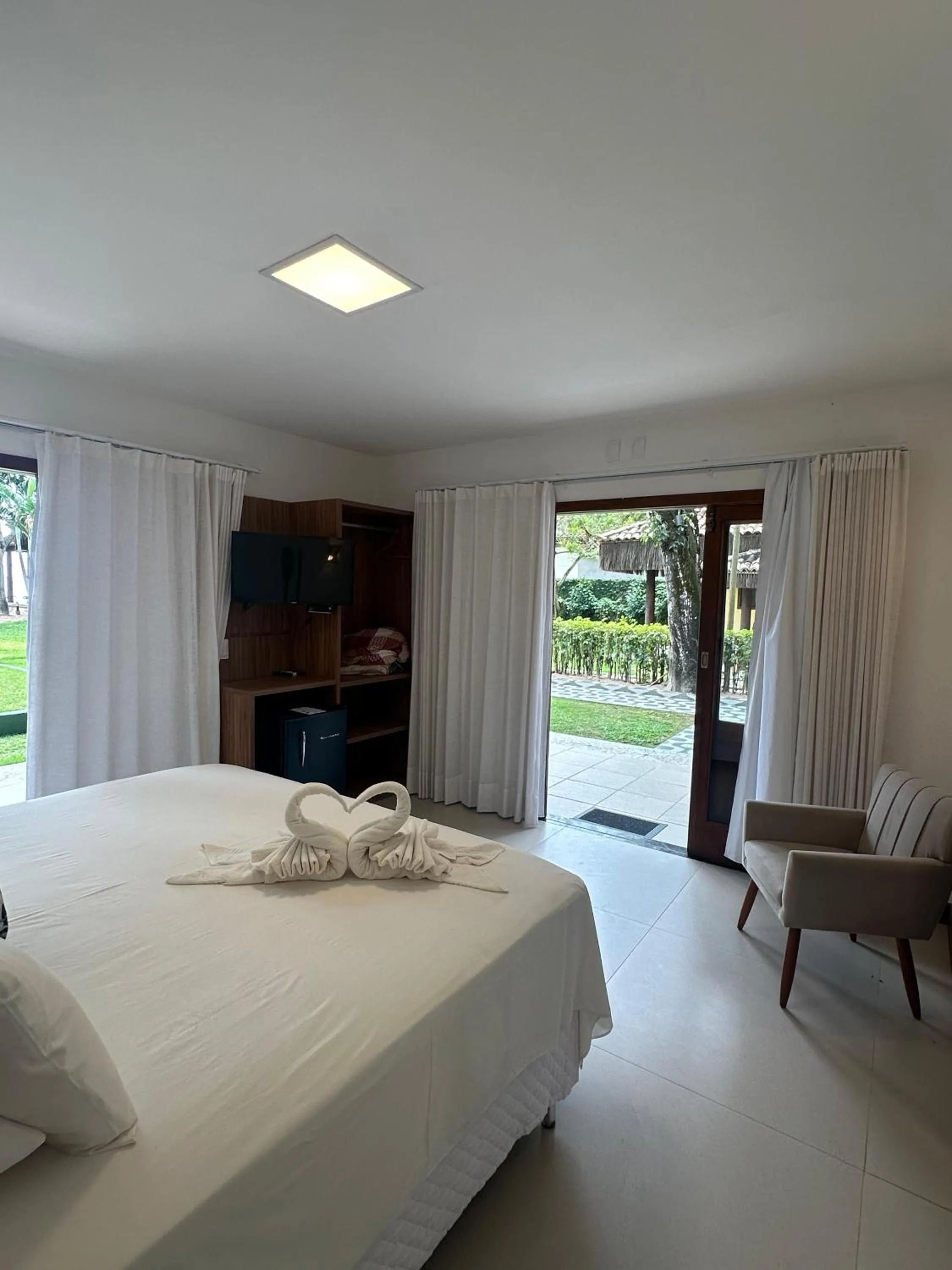 Bed in Pousada Porto da Barra