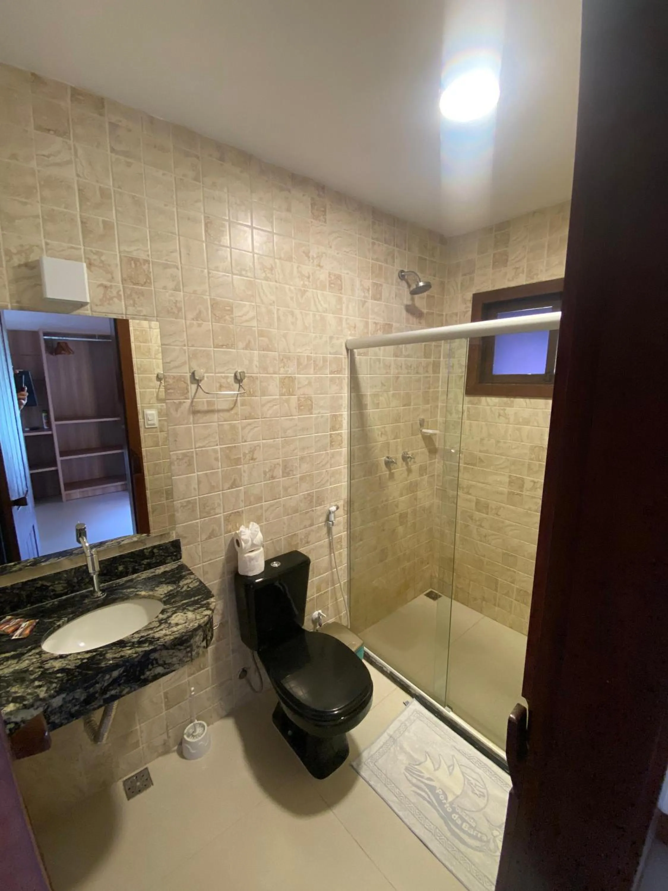Bathroom in Pousada Porto da Barra