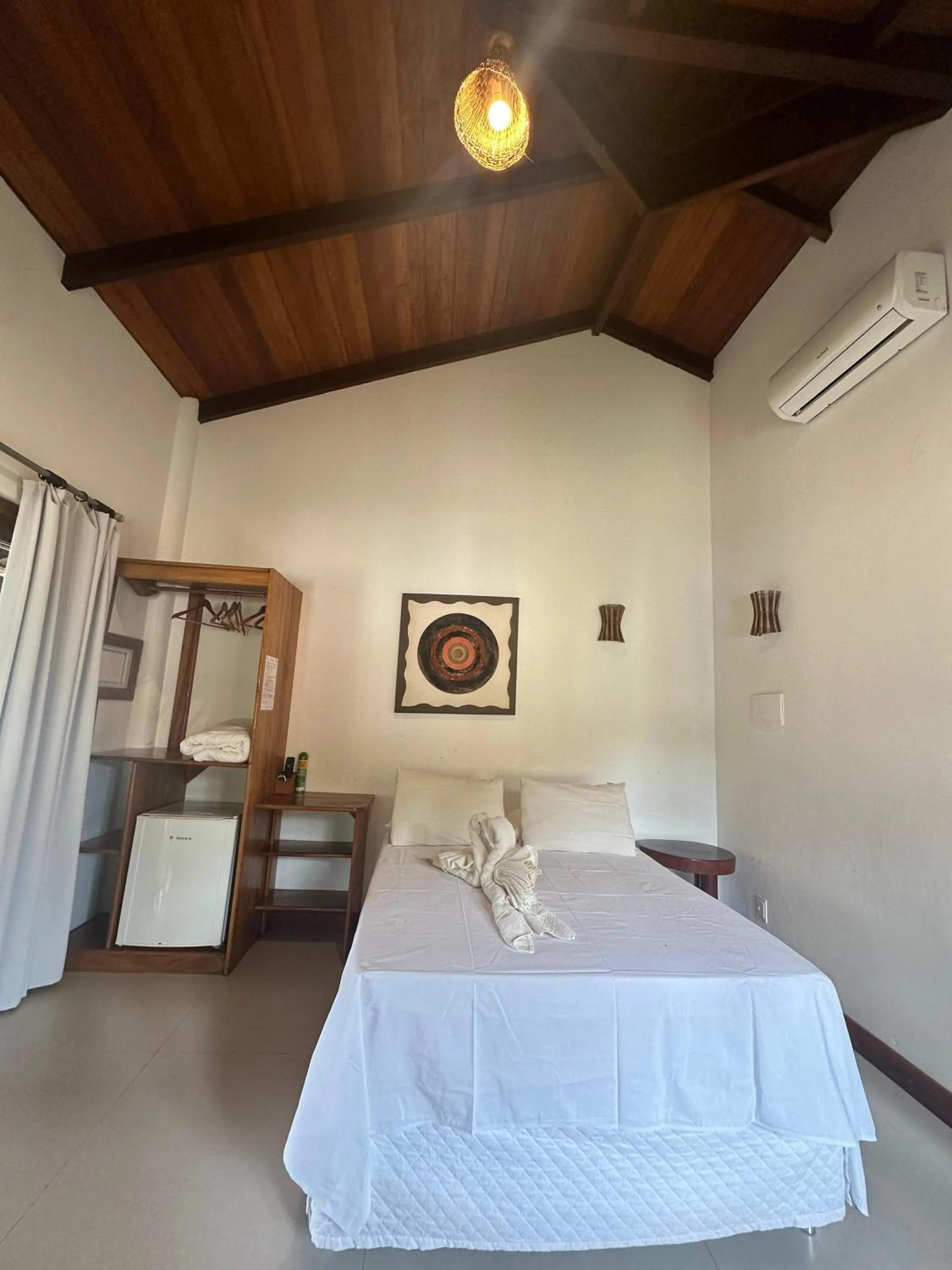 Bed in Pousada Porto da Barra