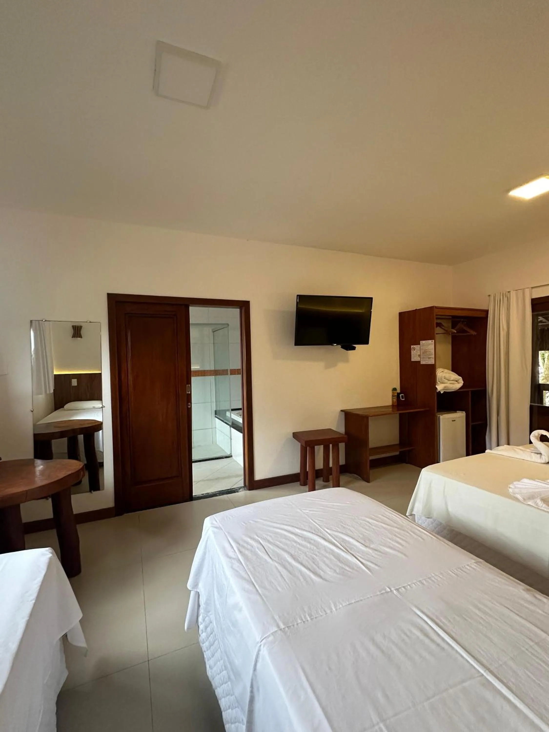 Bed in Pousada Porto da Barra