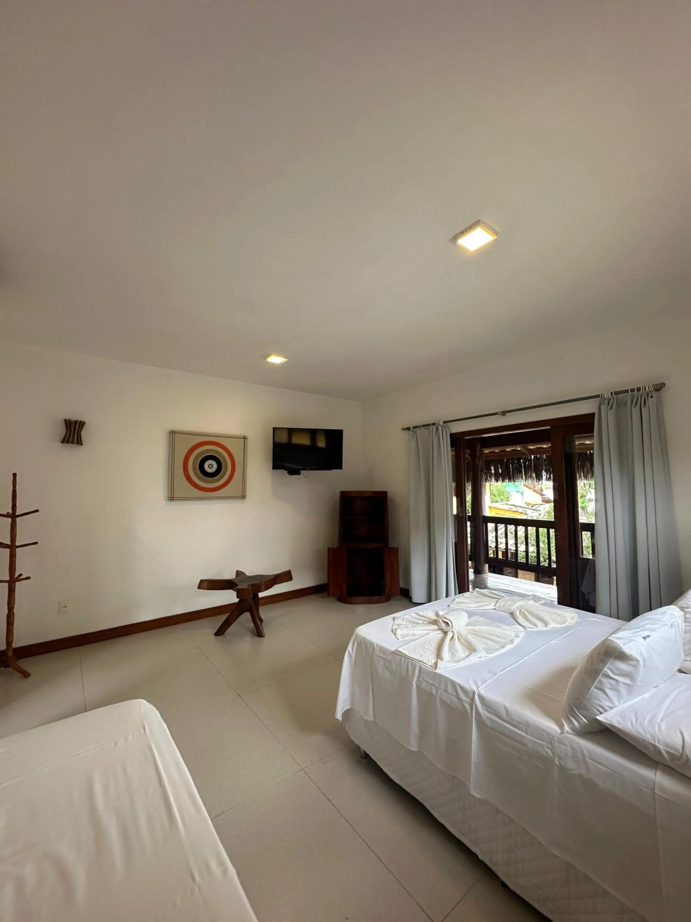 Bed in Pousada Porto da Barra