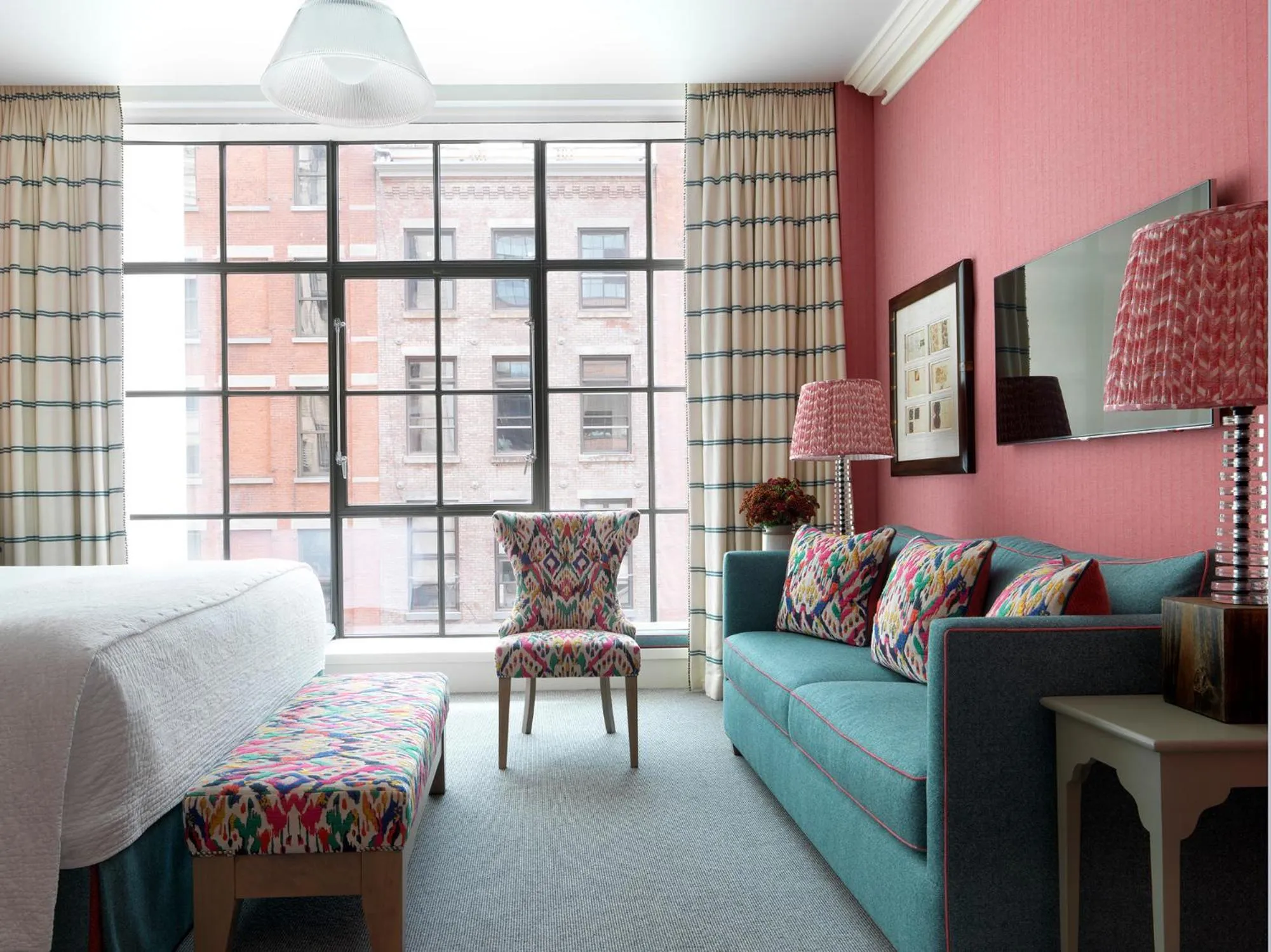 Bedroom, Bed in Crosby Street Hotel