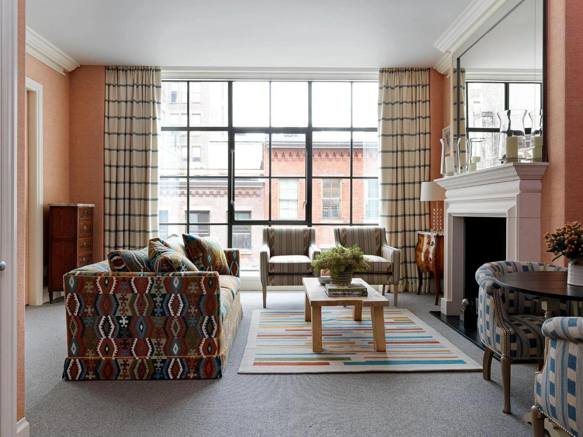 Bedroom in Crosby Street Hotel