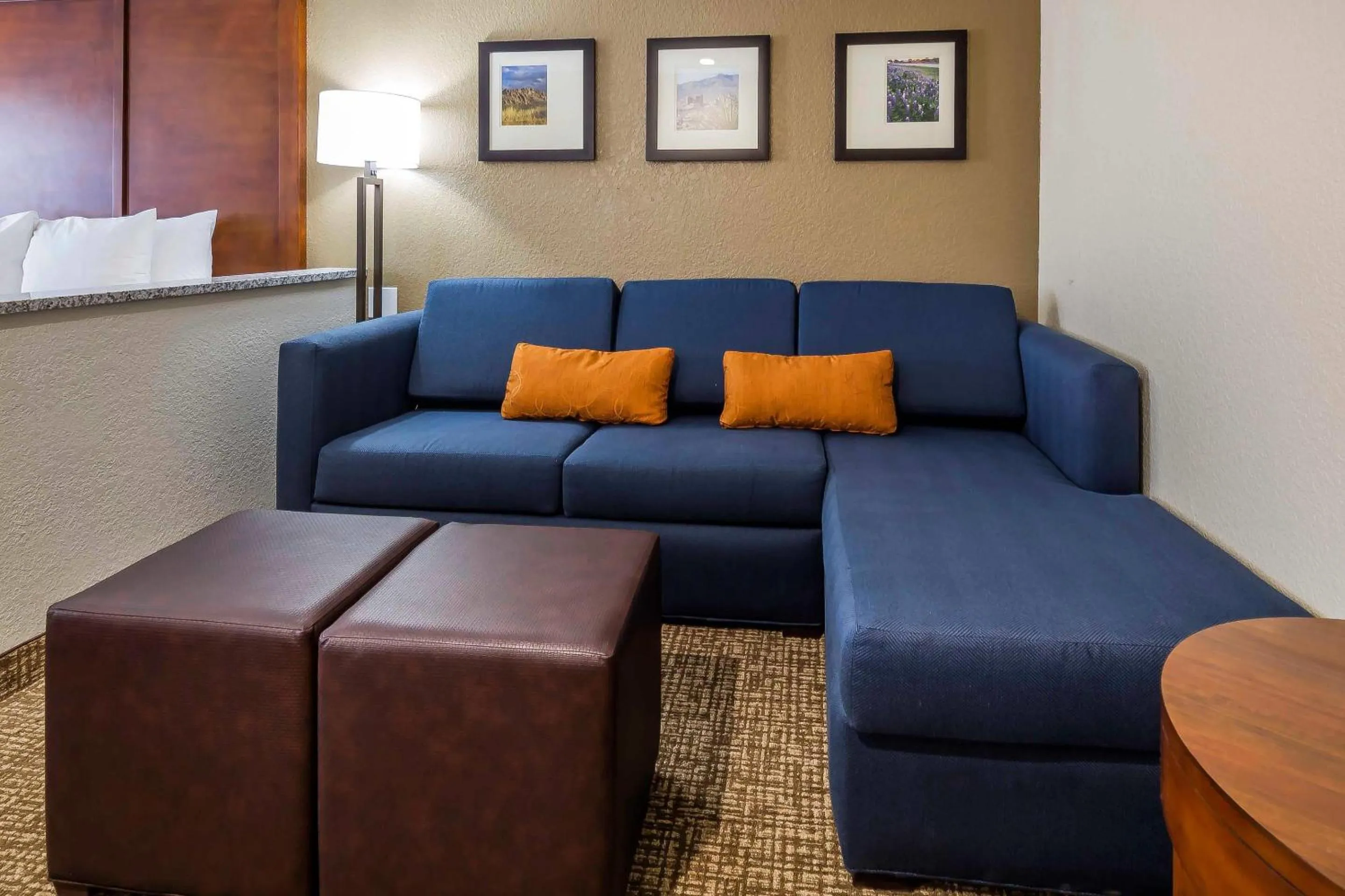 Bedroom in Comfort Suites El Paso Airport