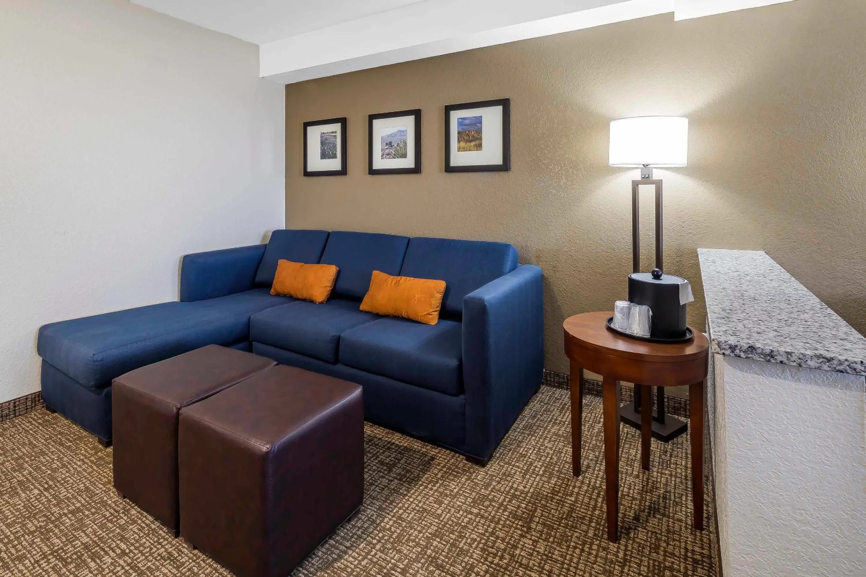 Bedroom in Comfort Suites El Paso Airport