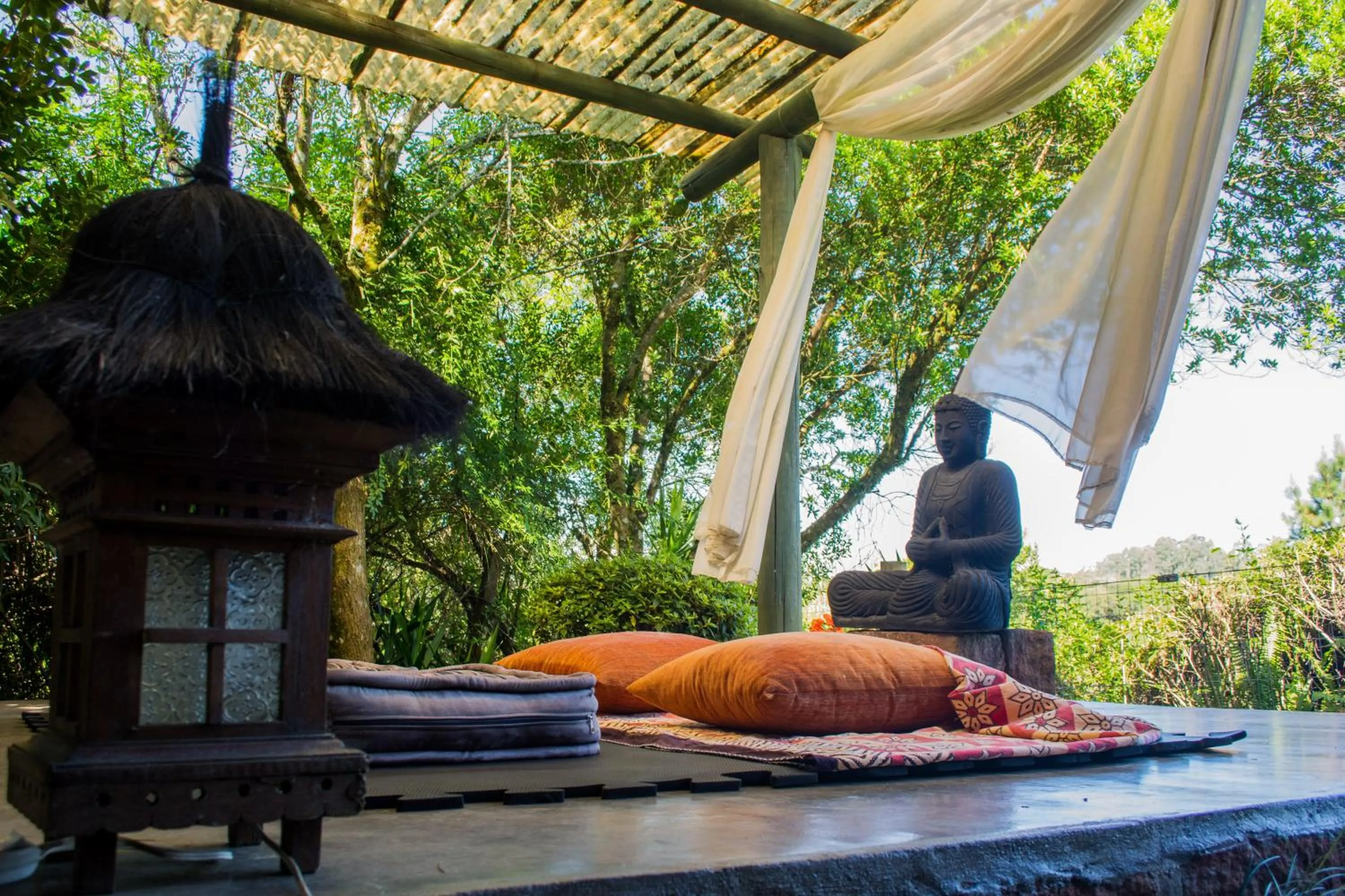 Natural landscape in Hotel Canto Verde