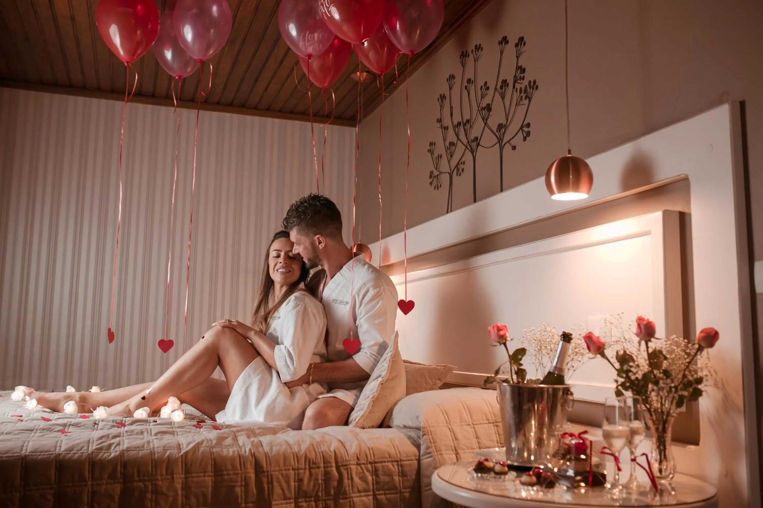 People, Bed in Hotel Canto Verde
