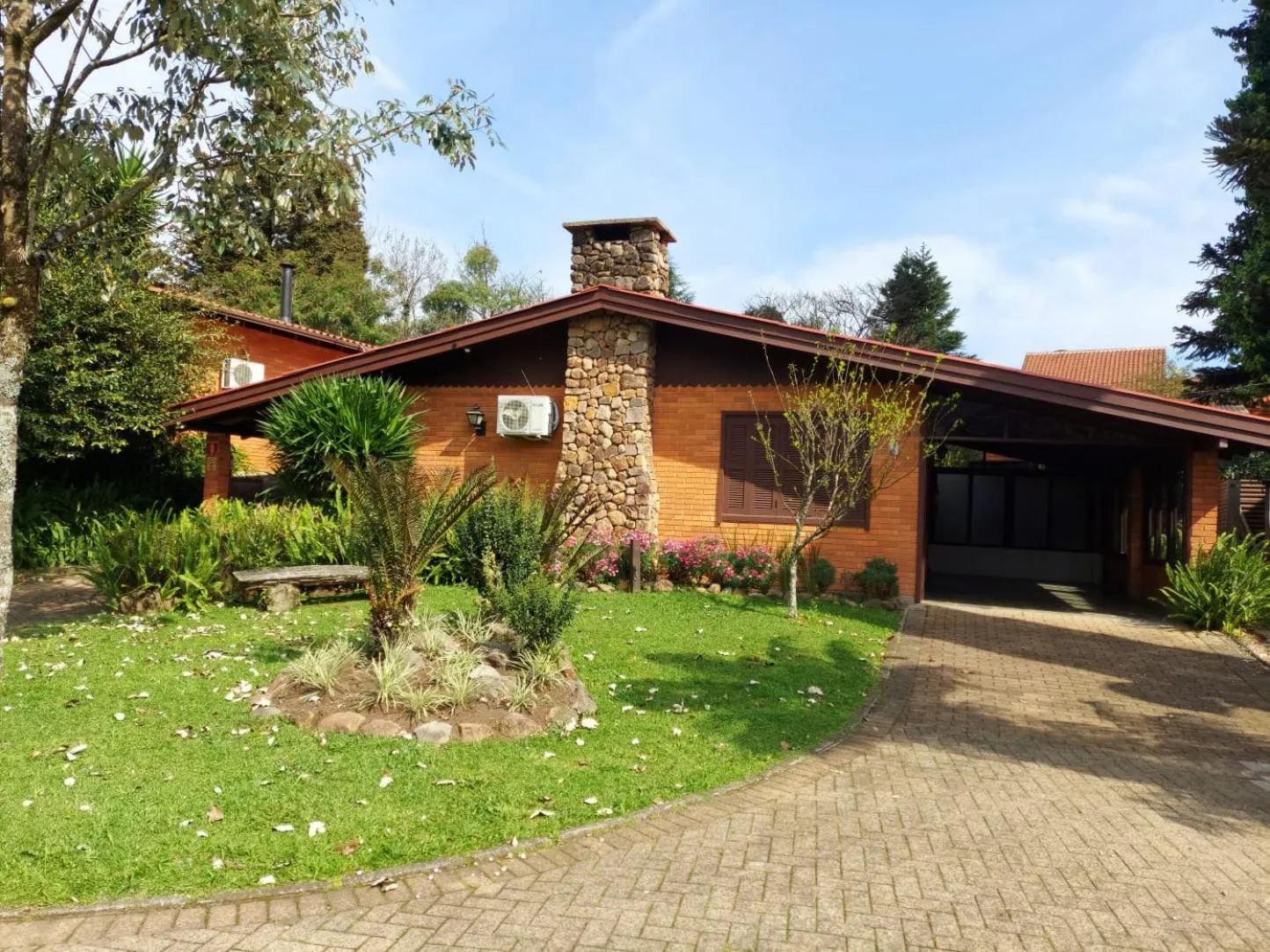 Garden view in Hotel Canto Verde