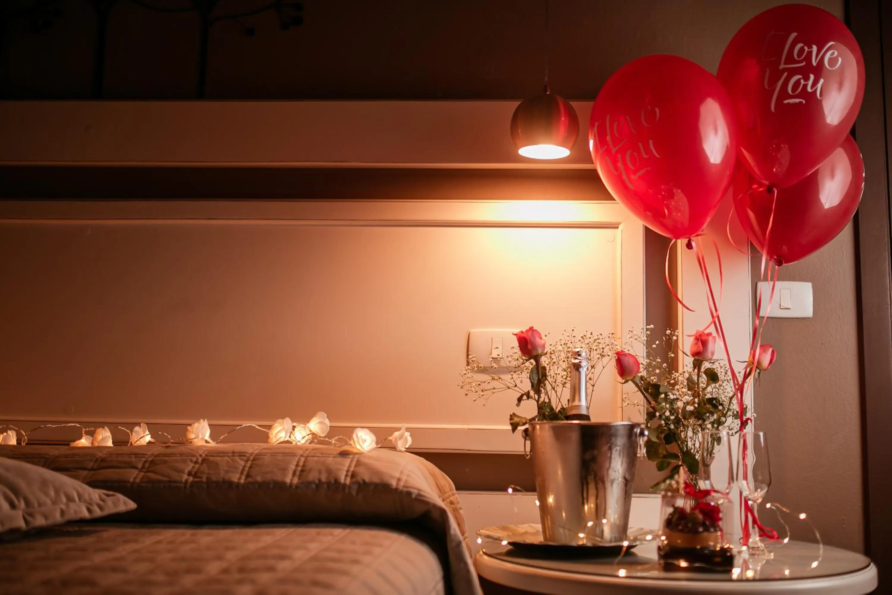 Bed in Hotel Canto Verde