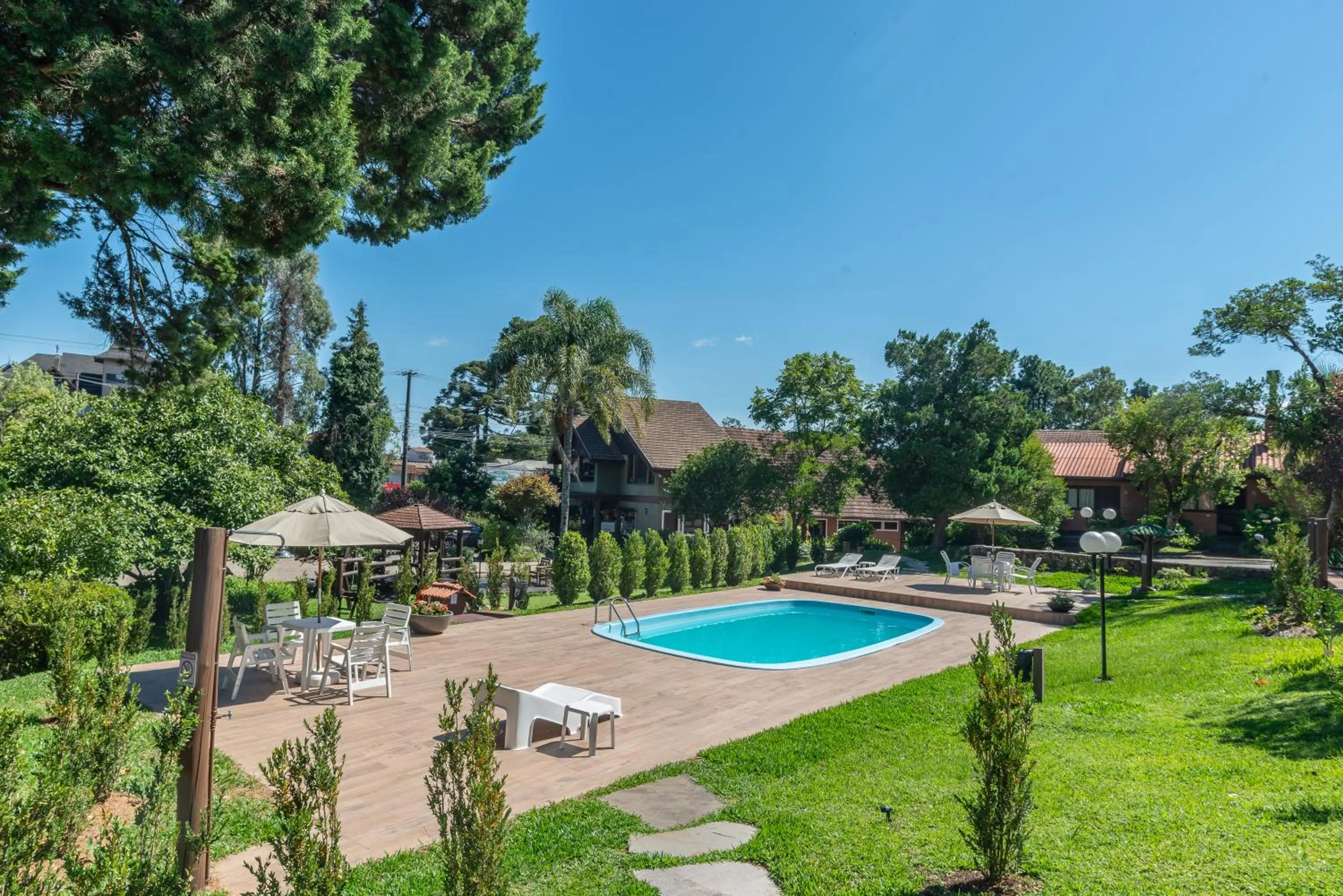 Natural landscape in Hotel Canto Verde