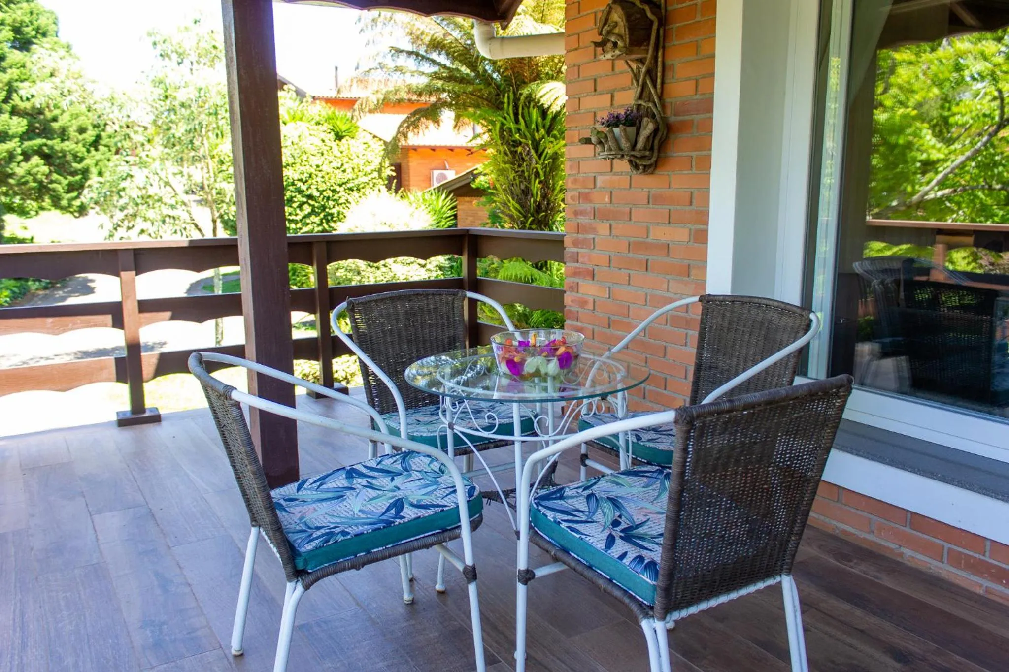 Balcony/Terrace in Hotel Canto Verde