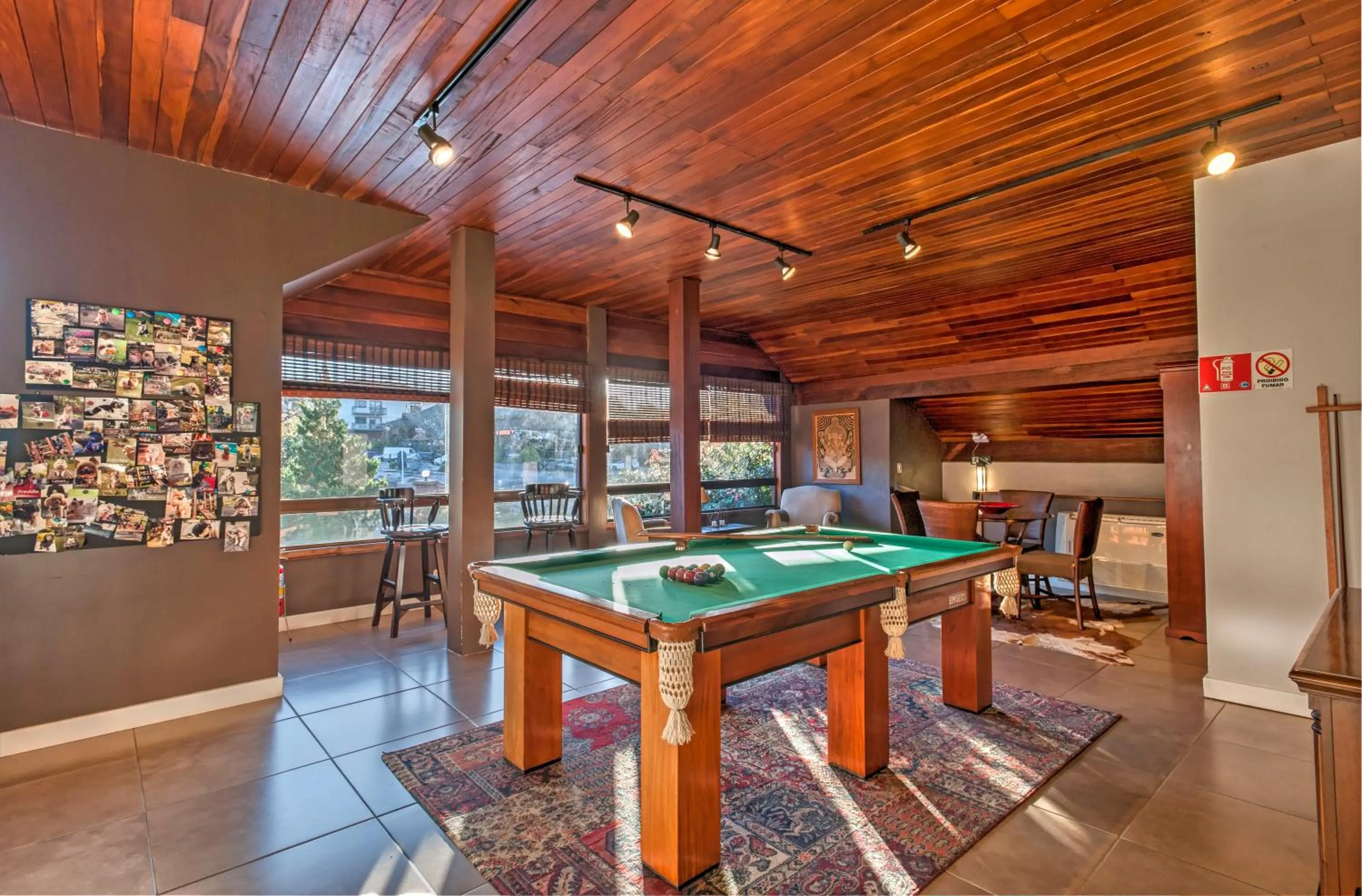 Game Room in Hotel Canto Verde