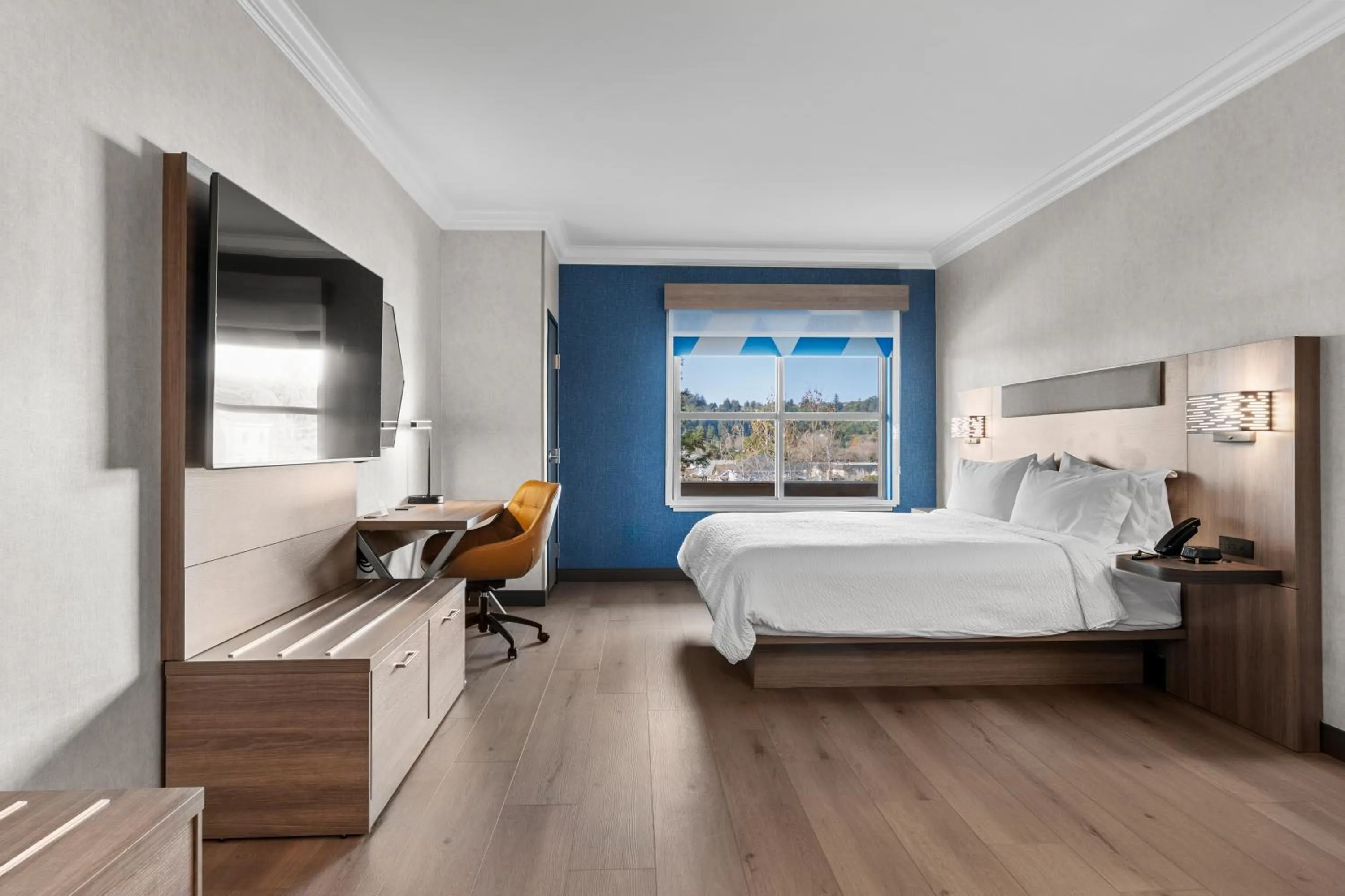 Bed in Holiday Inn Express Hotel & Suites Santa Cruz by IHG