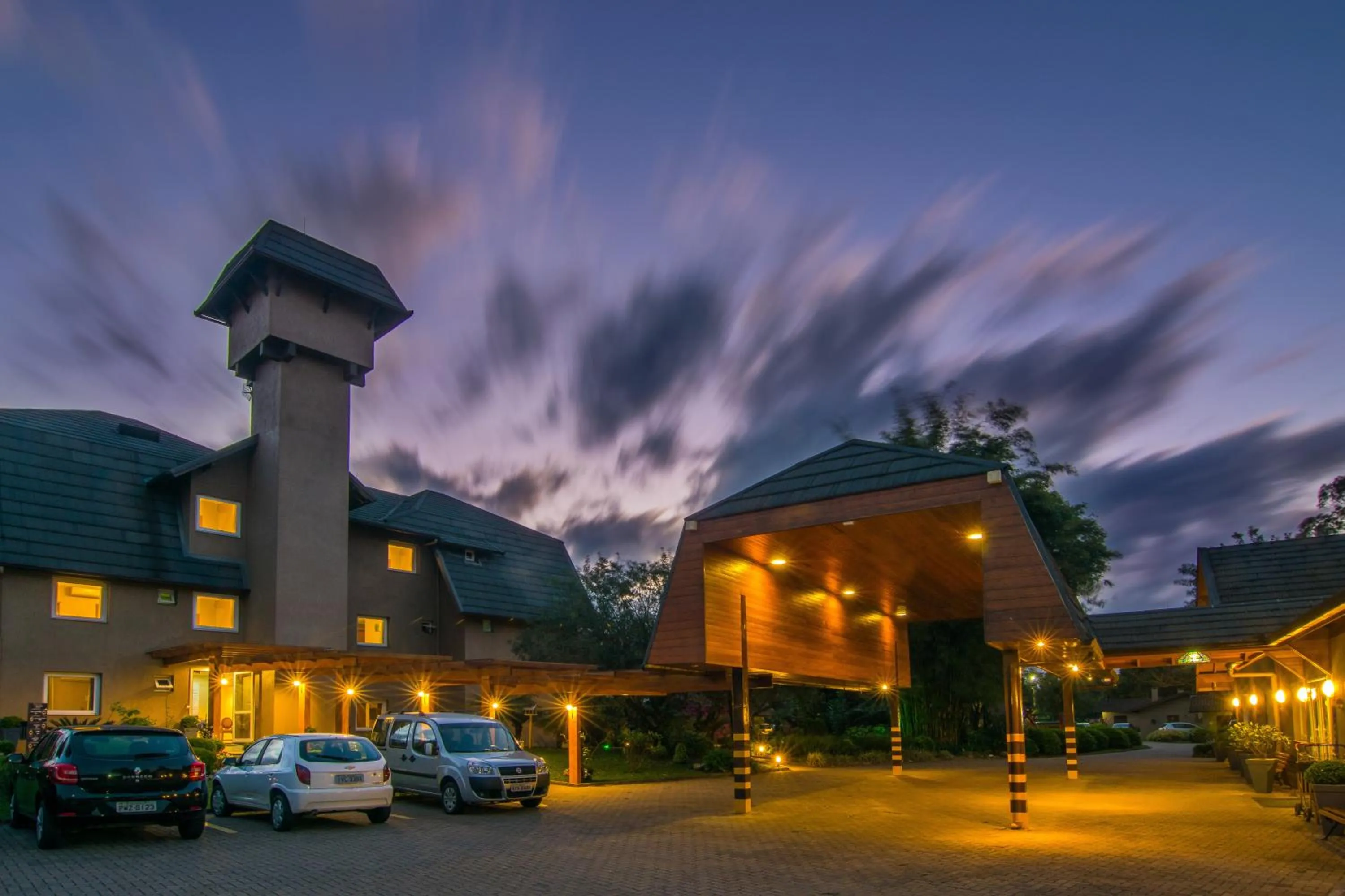Facade/entrance in Hotel Fioreze Quero Quero