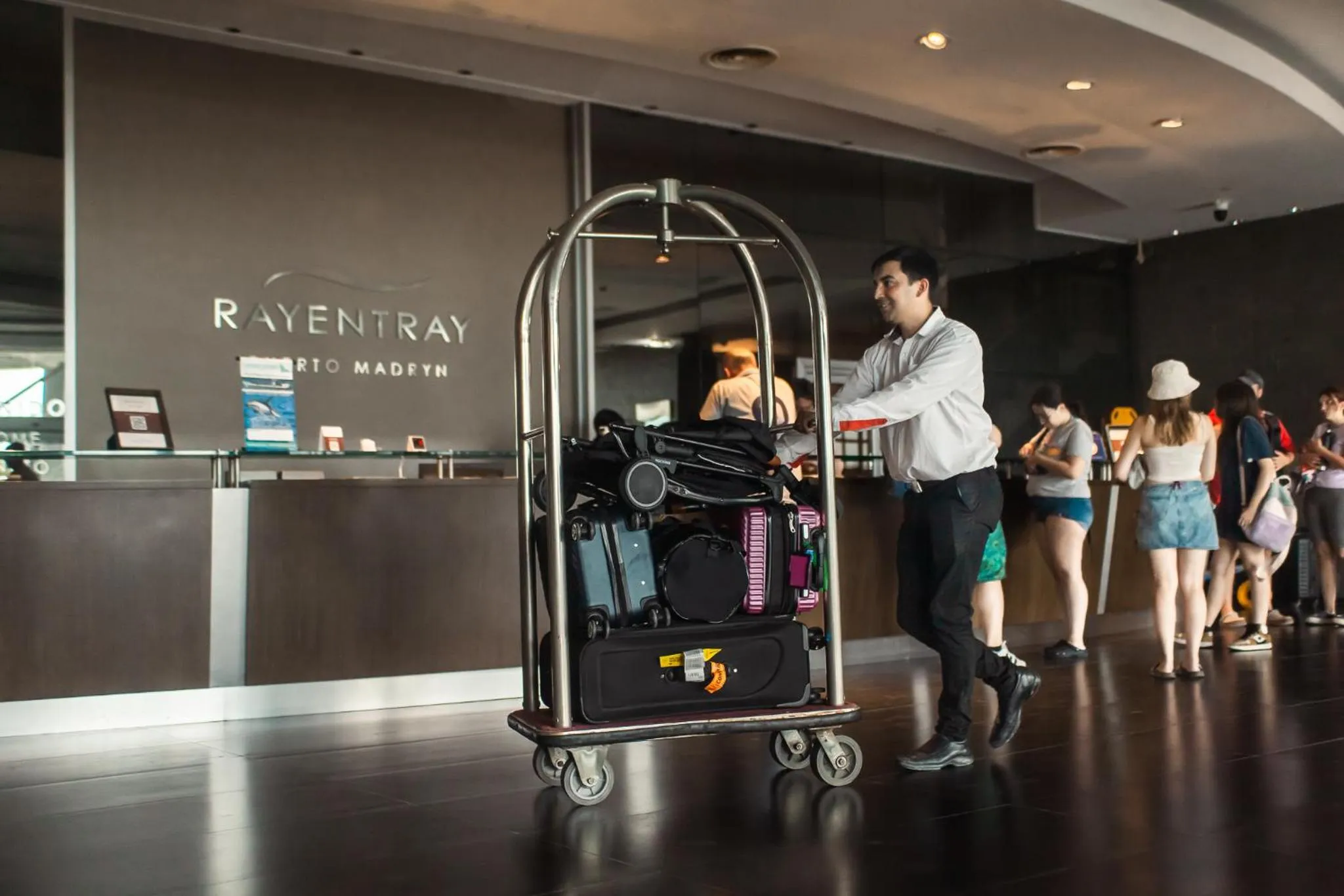 Staff in Rayentray Grand Hotel