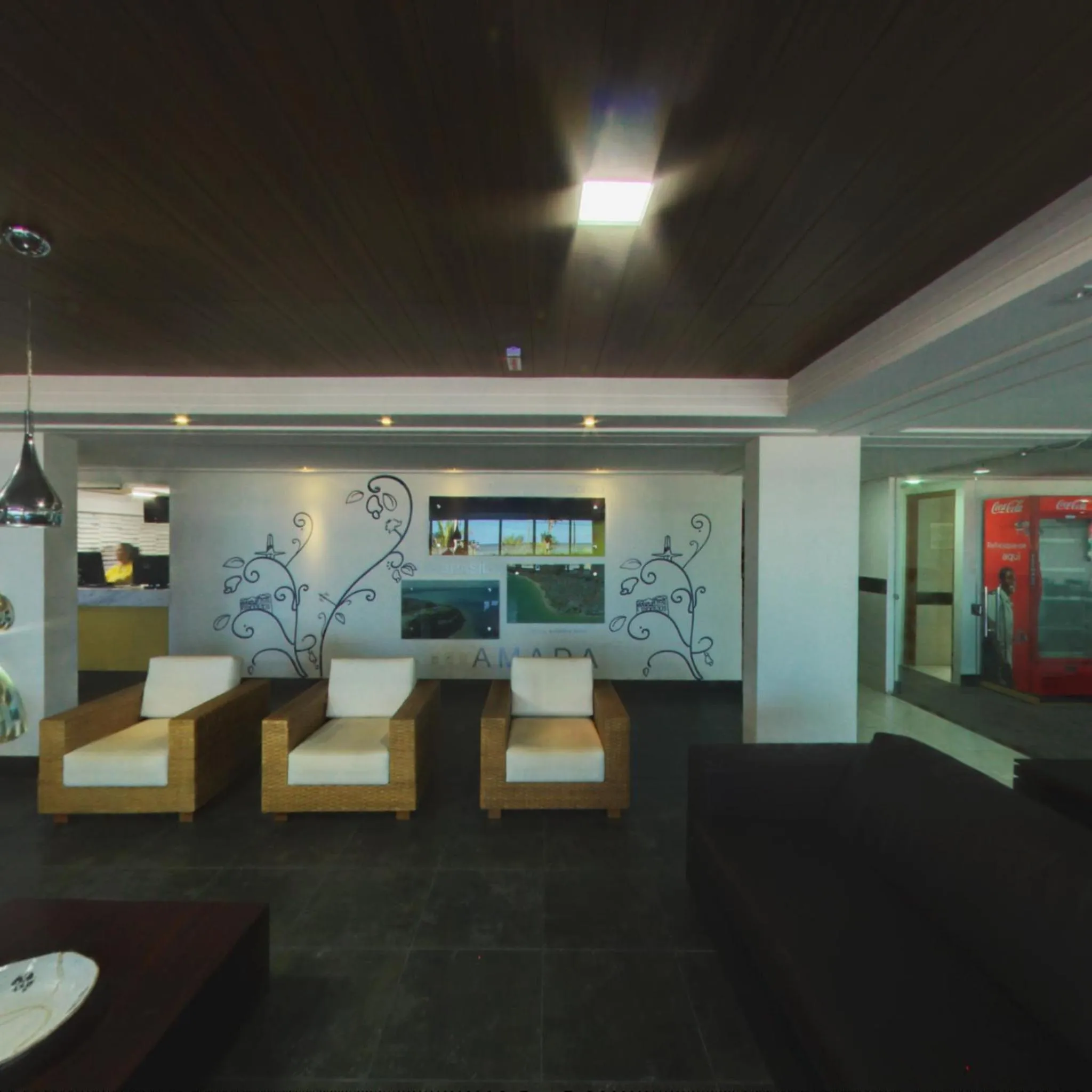 Lobby or reception in Flat Mar do Cabo Branco Residence