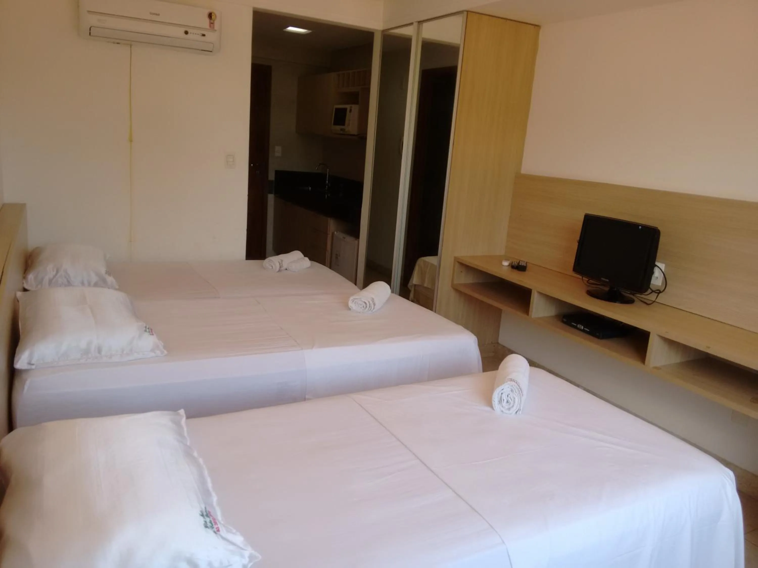 Bed in Flat Mar do Cabo Branco Residence