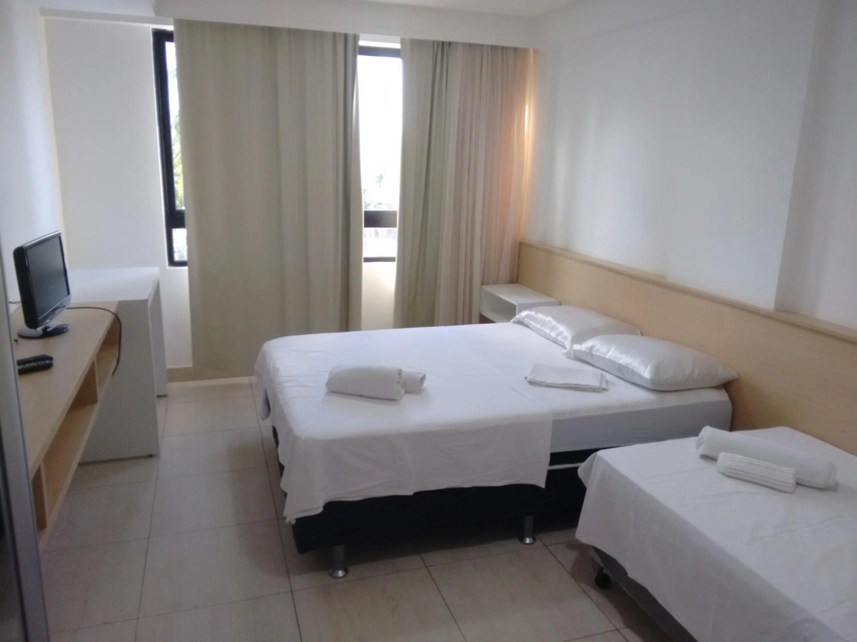 Bed in Flat Mar do Cabo Branco Residence