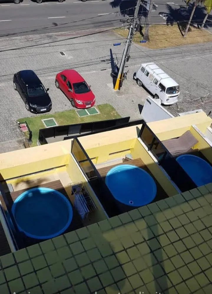Bird's eye view in Flat Mar do Cabo Branco Residence