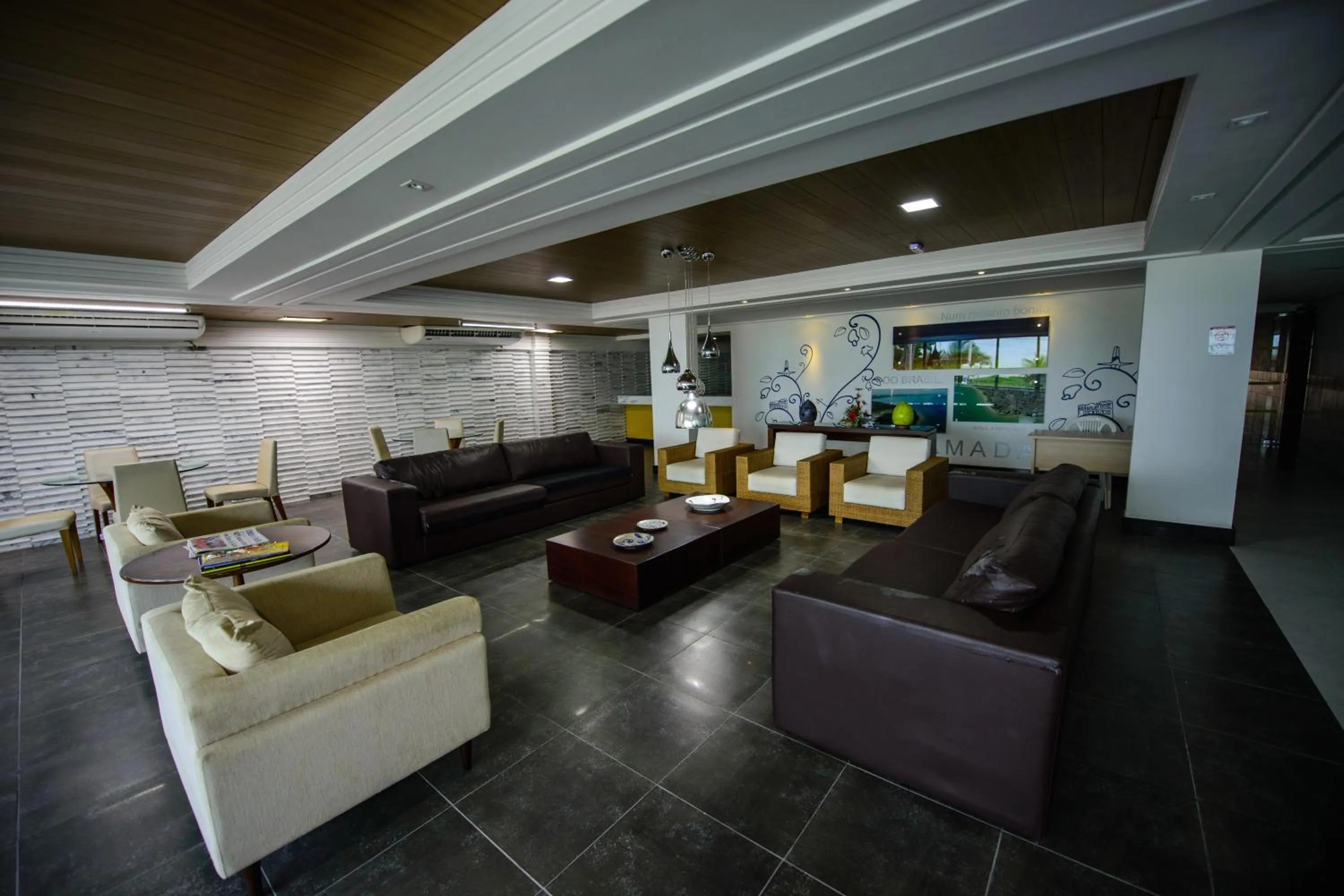 Lobby or reception in Flat Mar do Cabo Branco Residence