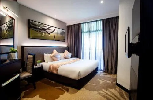 Bed in Amansari Residence Resort