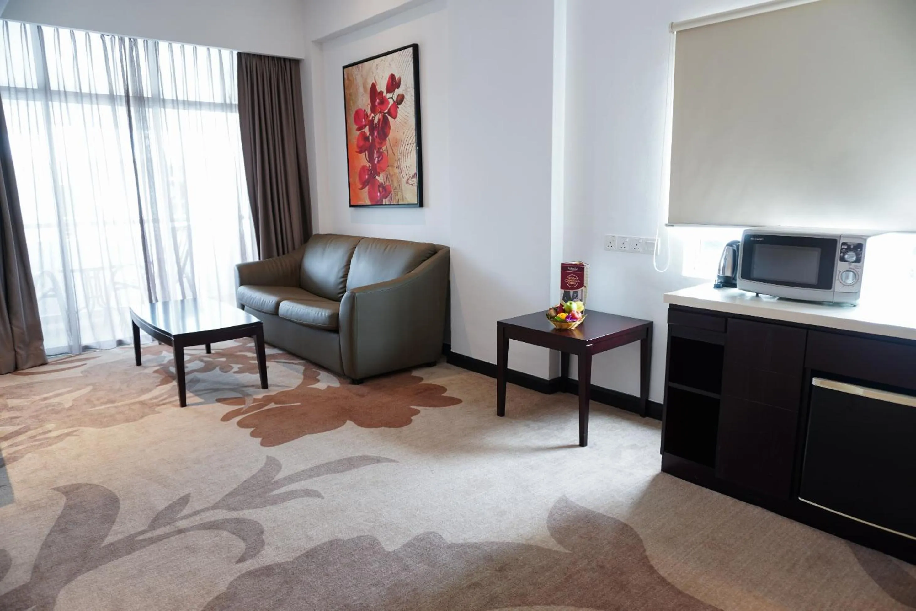 Living room in Amansari Residence Resort