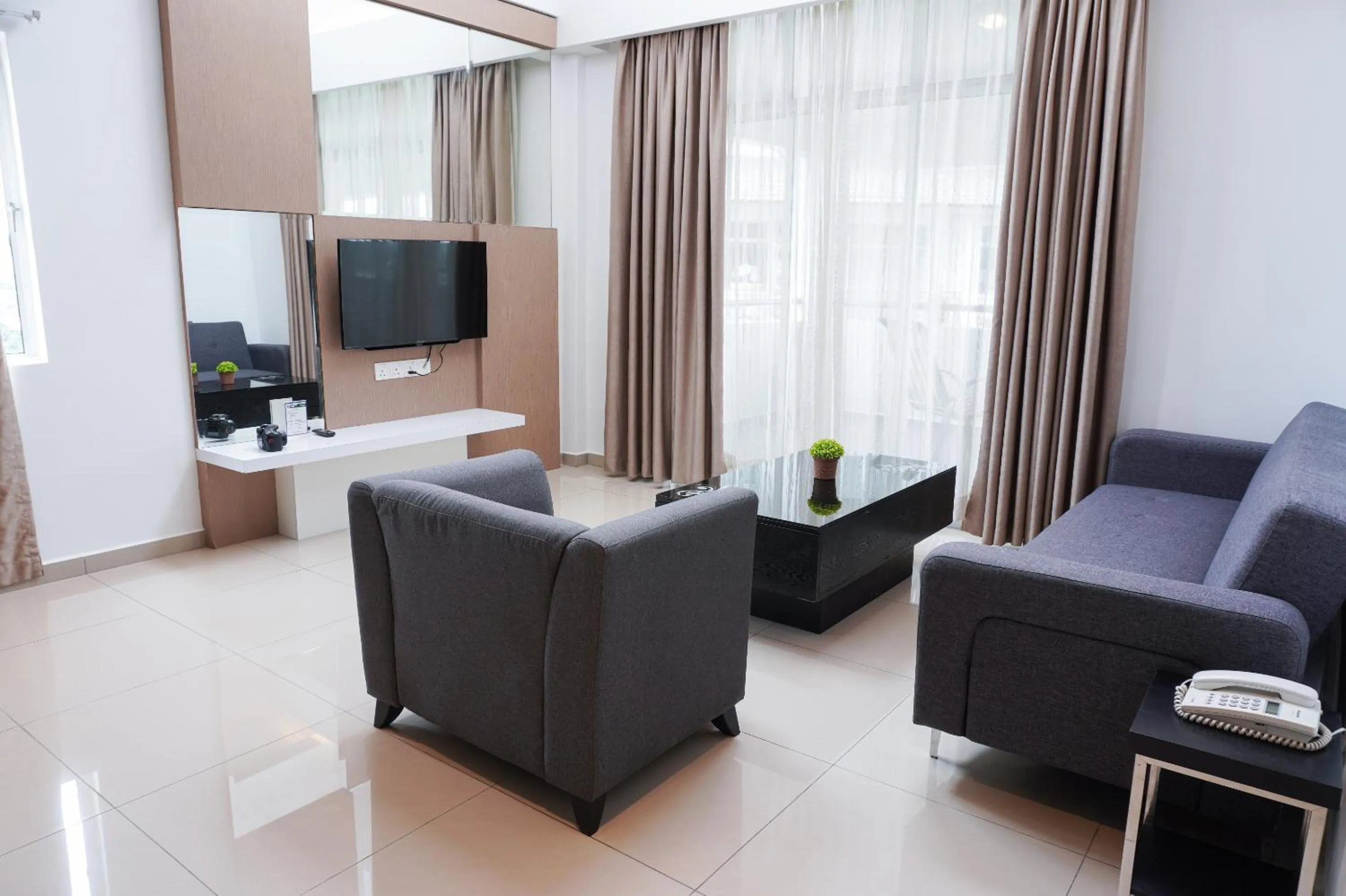 Living room in Amansari Residence Resort