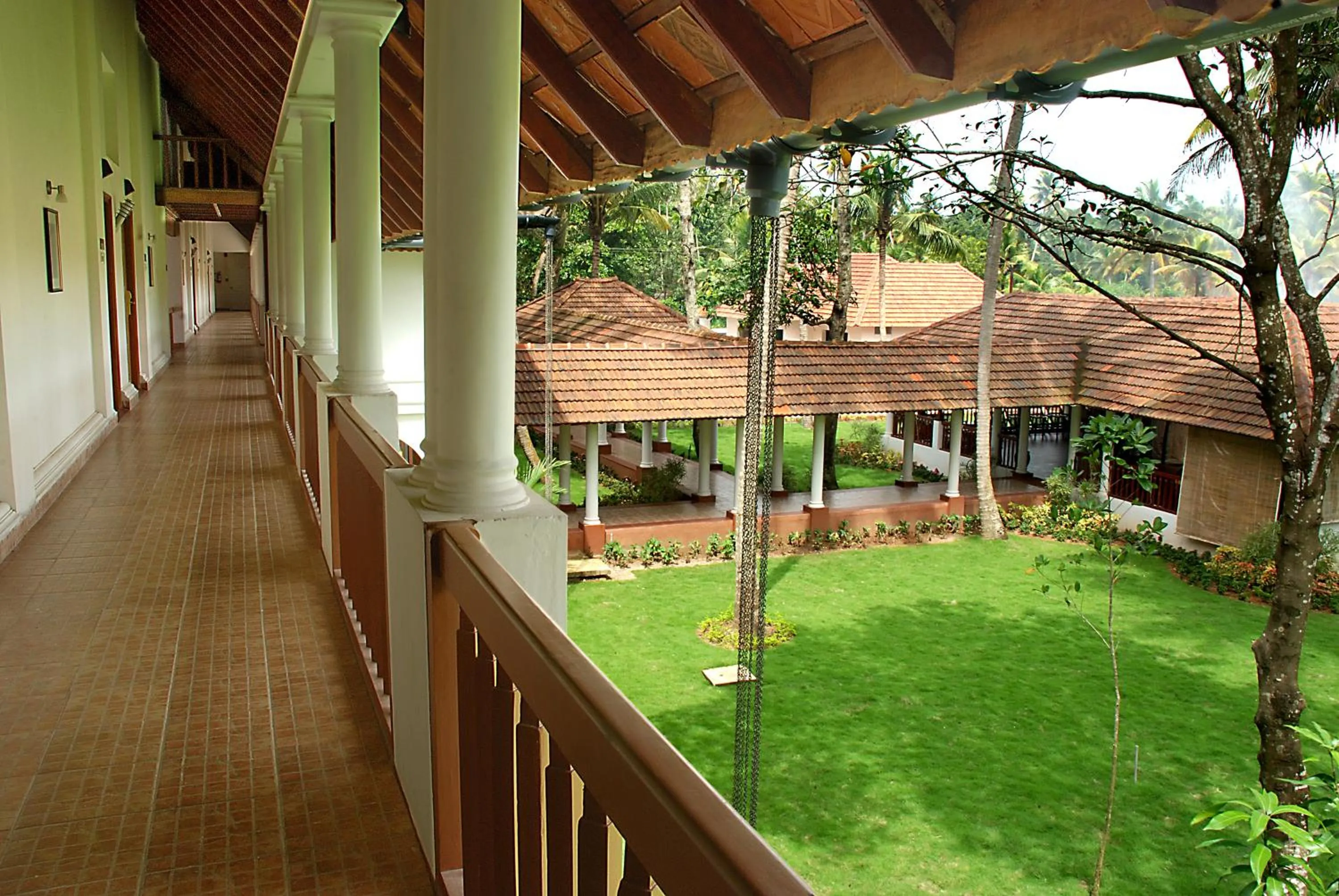 Garden in Lemon Tree Vembanad Lake Resort, Kerala