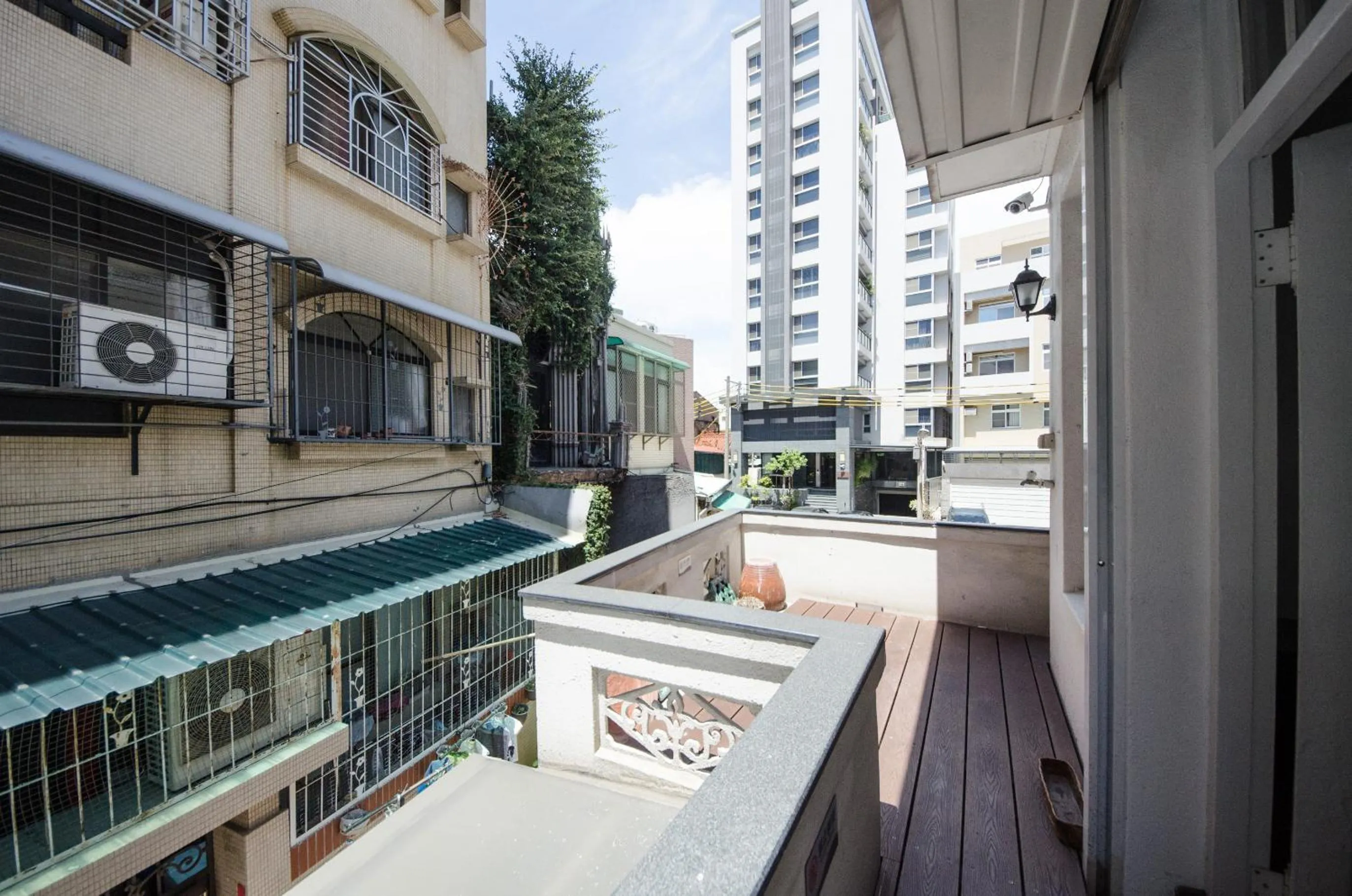 Balcony/Terrace in Tainan Travel Inn