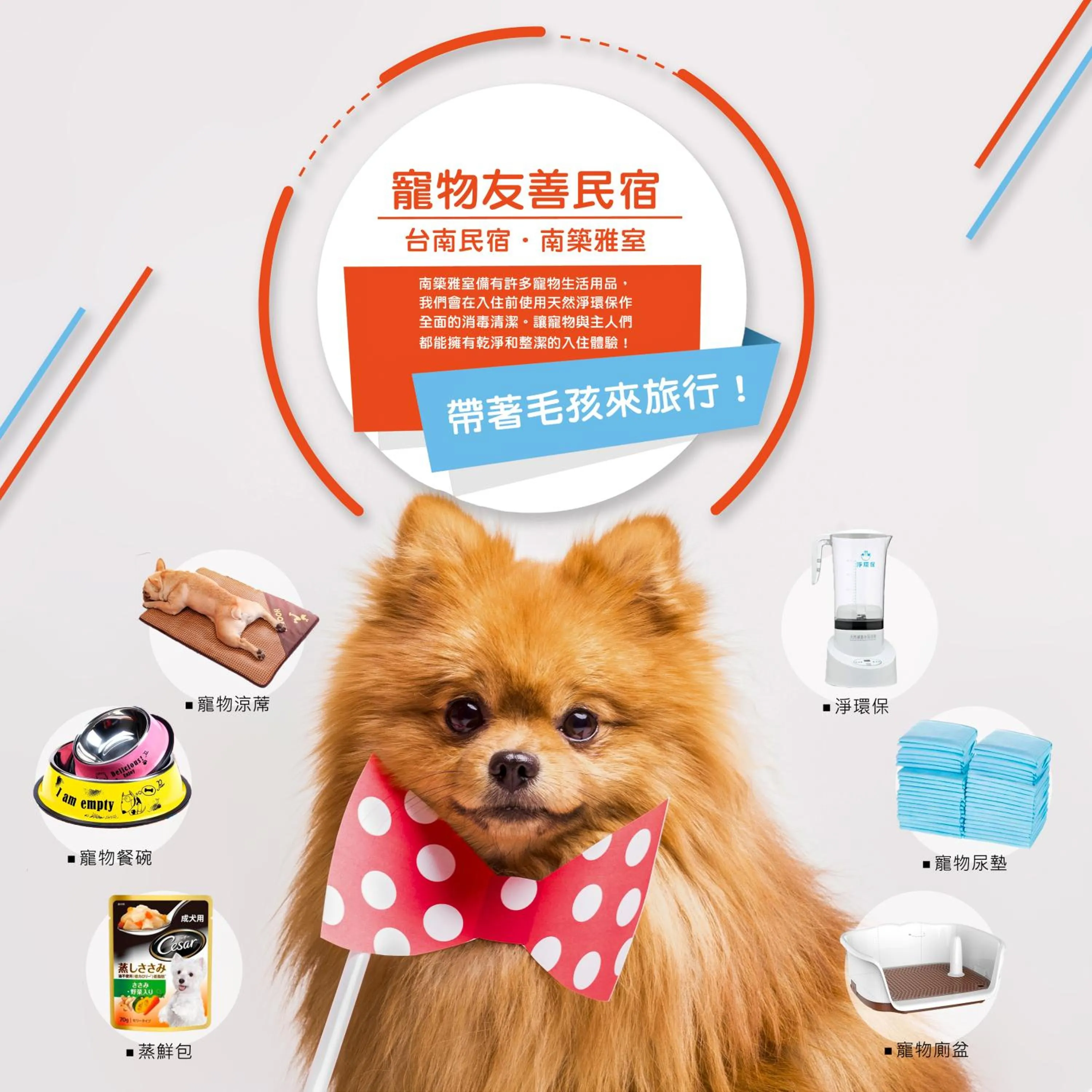 Pets in Tainan Travel Inn