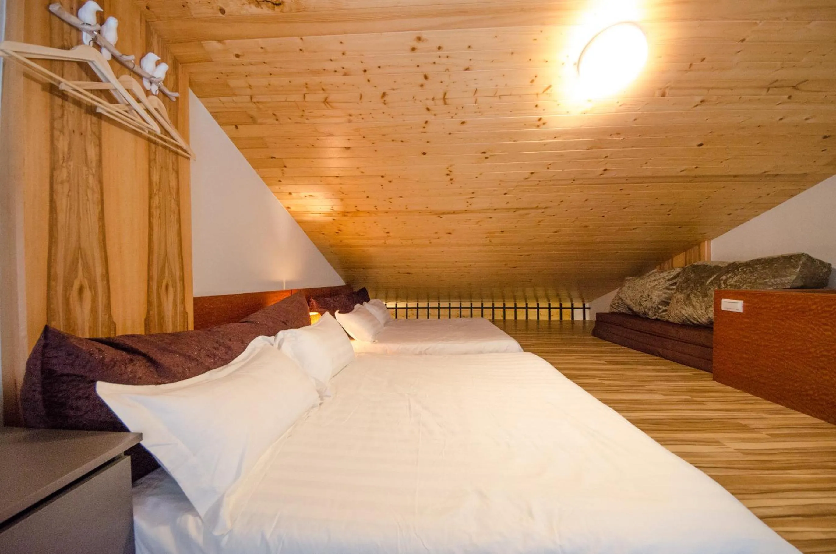 Bed in Tainan Travel Inn