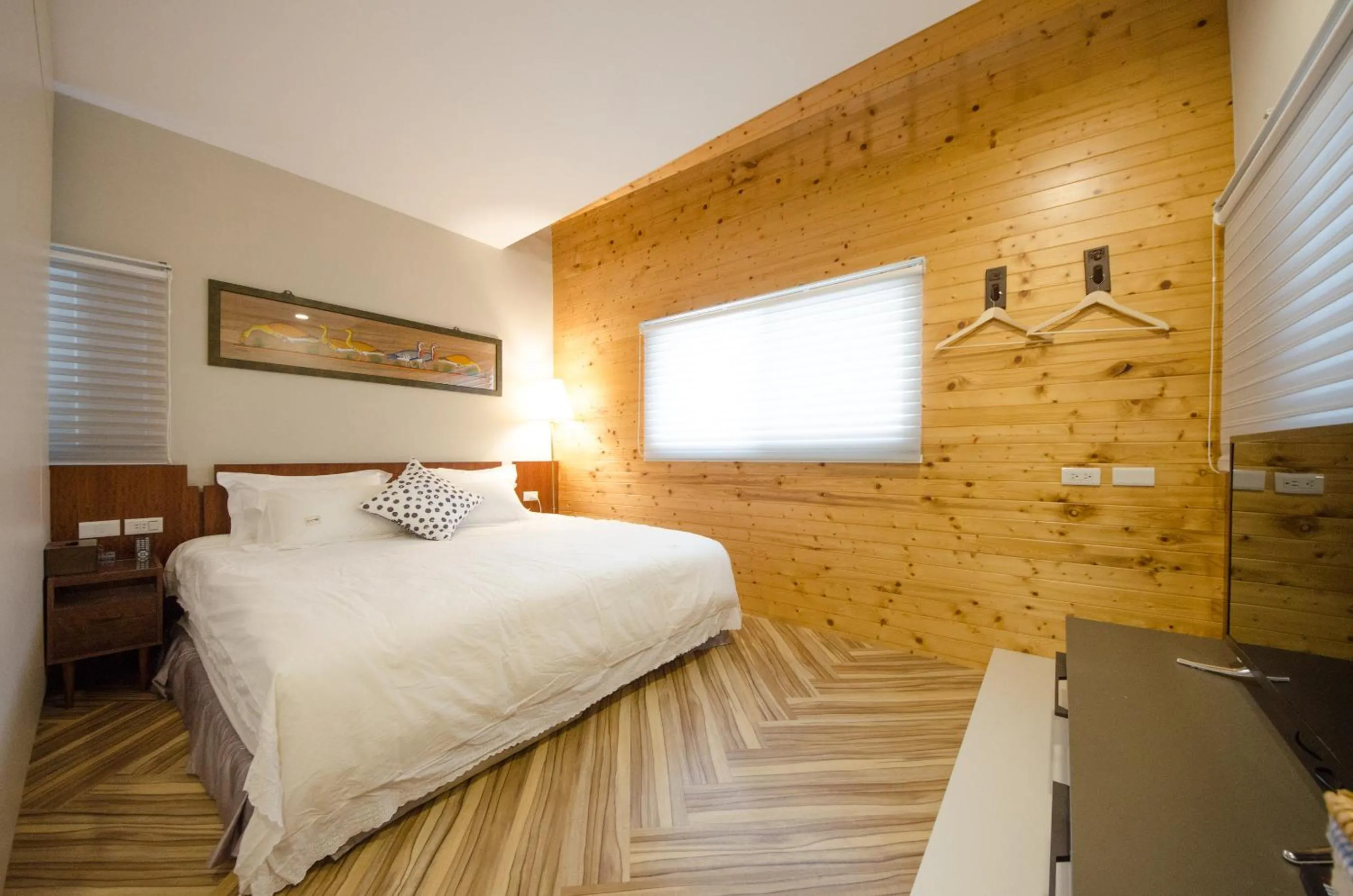 Bed in Tainan Travel Inn