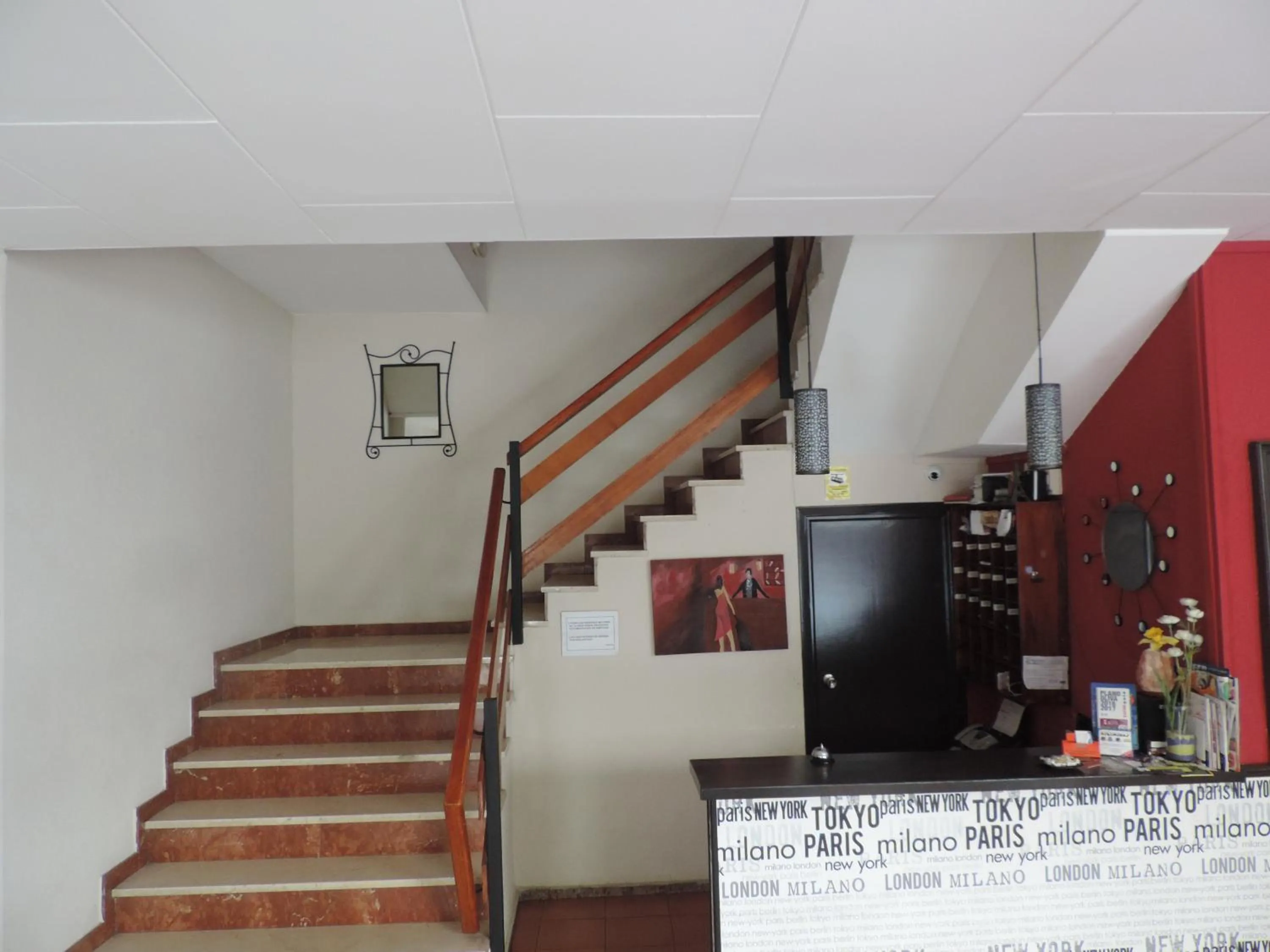 Lobby or reception in Hotel Azahar