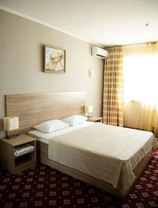 Bed in Silk Way Hotel