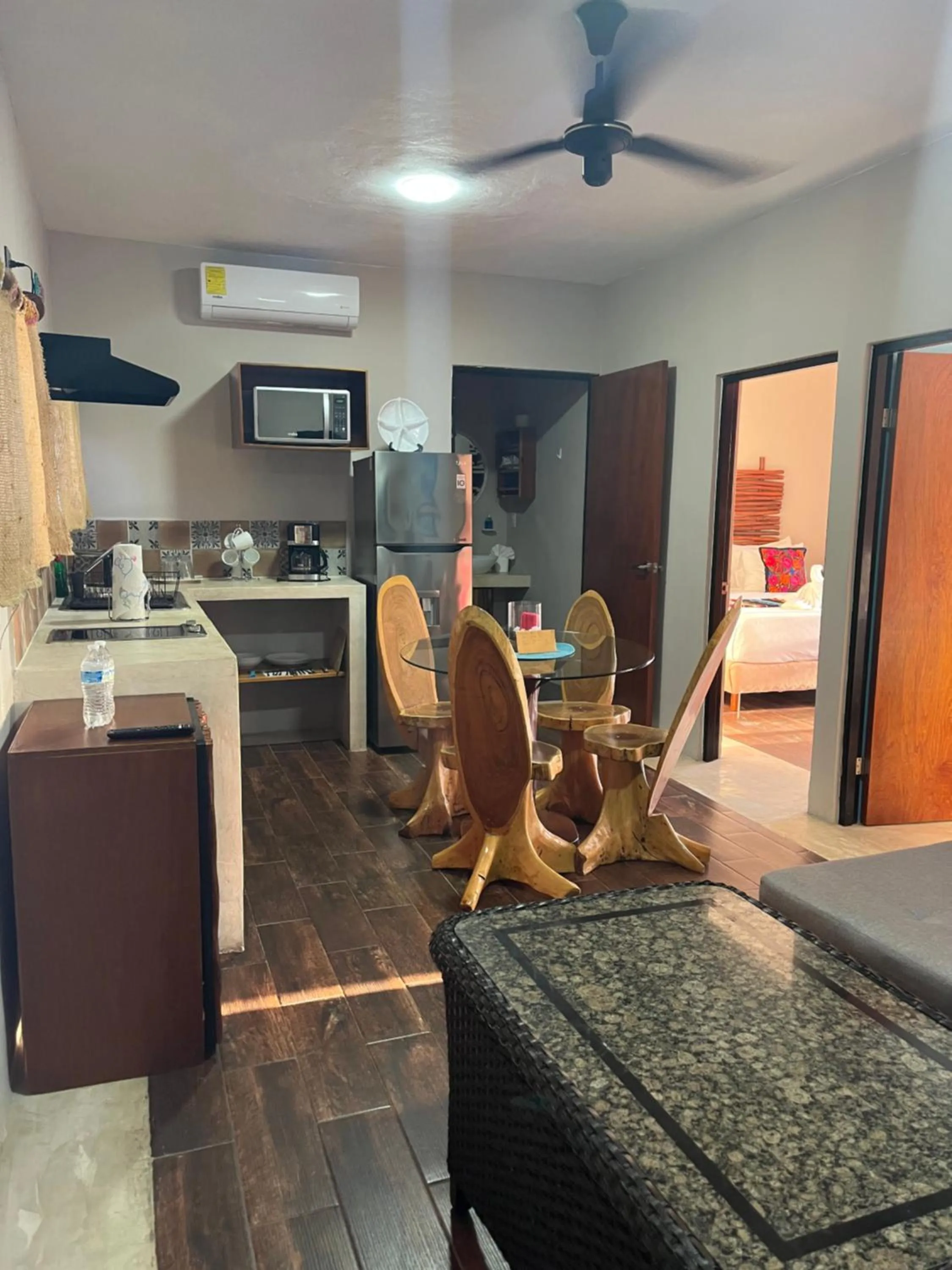 Dining area in Bahia Tolok