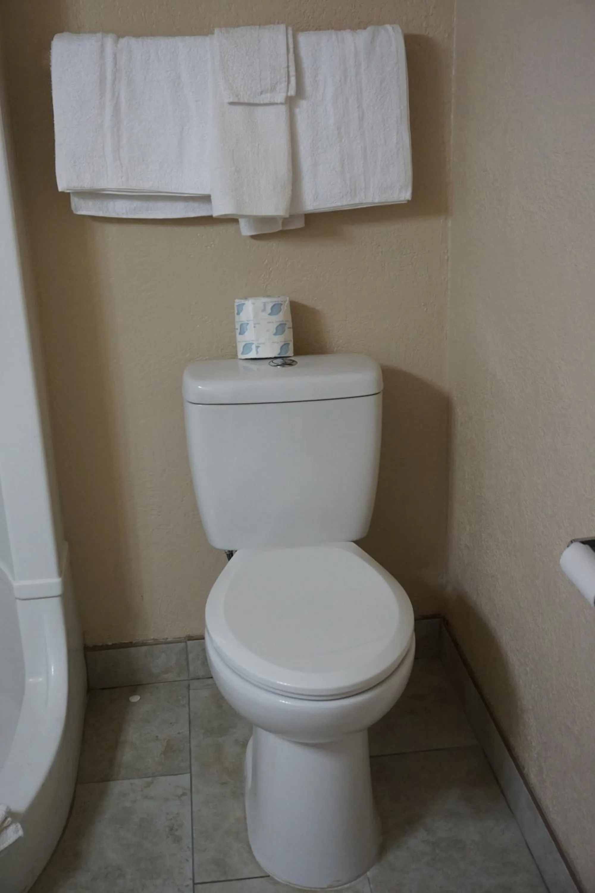 Toilet in Econo Lodge San Antonio Northeast I-35