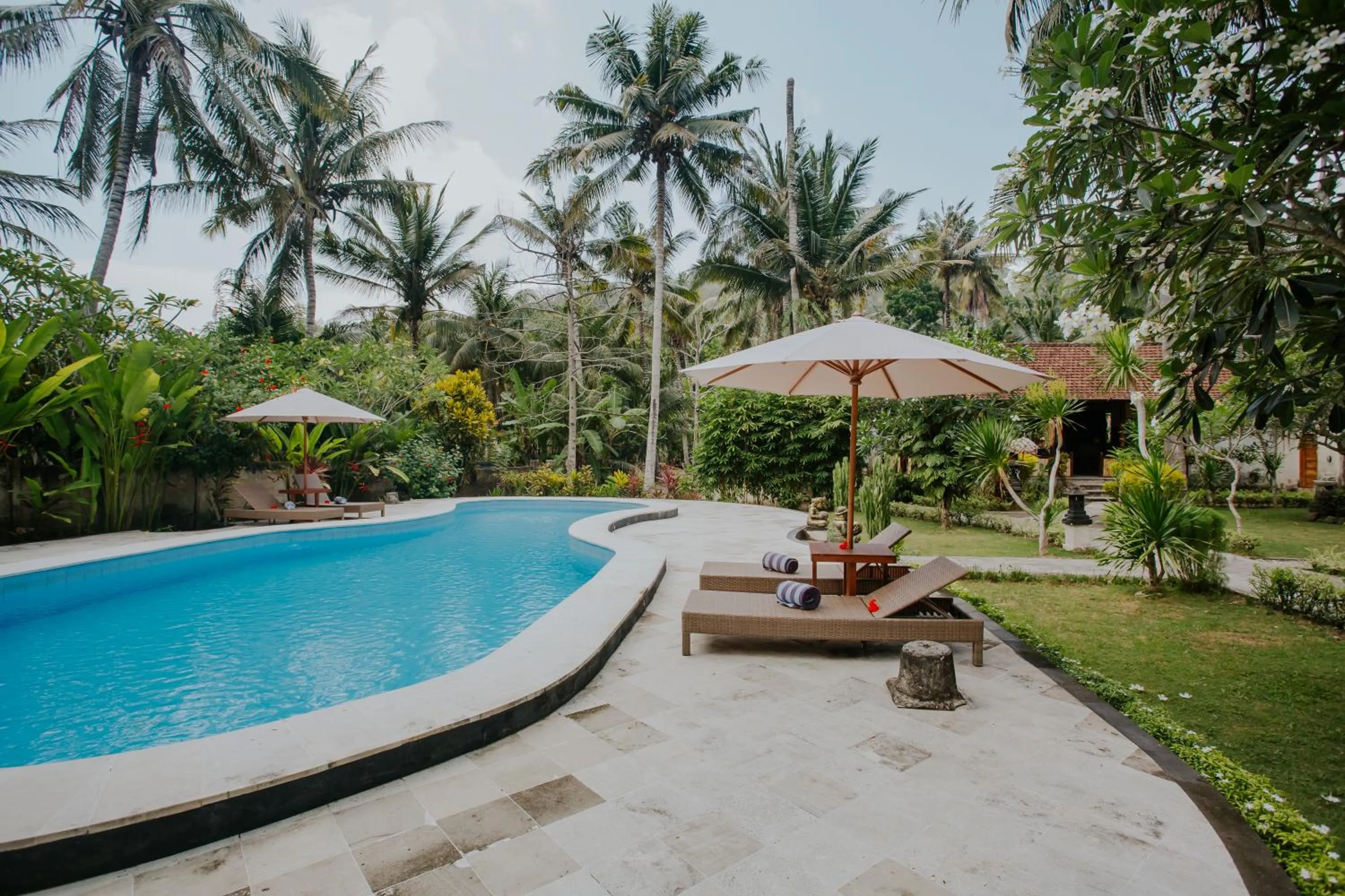 Garden in Crystal Bay Villa