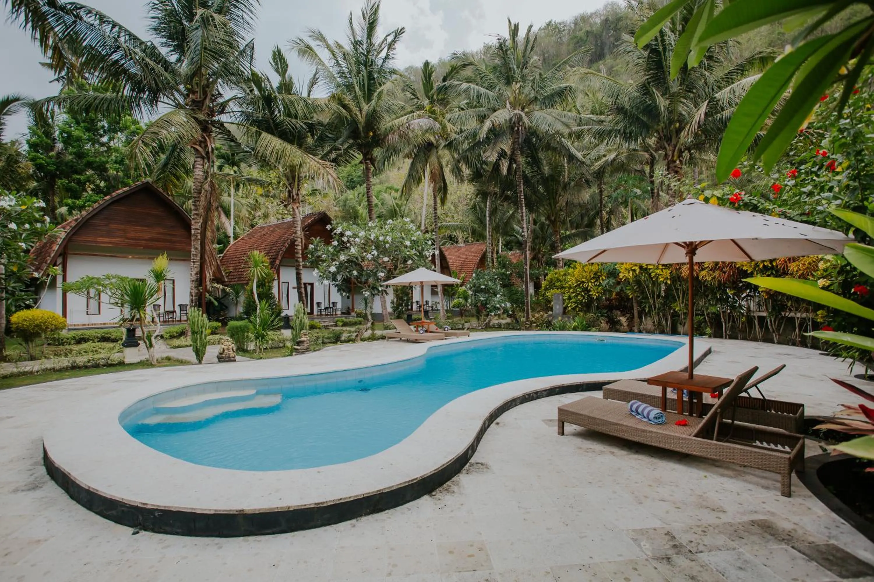 Natural landscape in Crystal Bay Villa