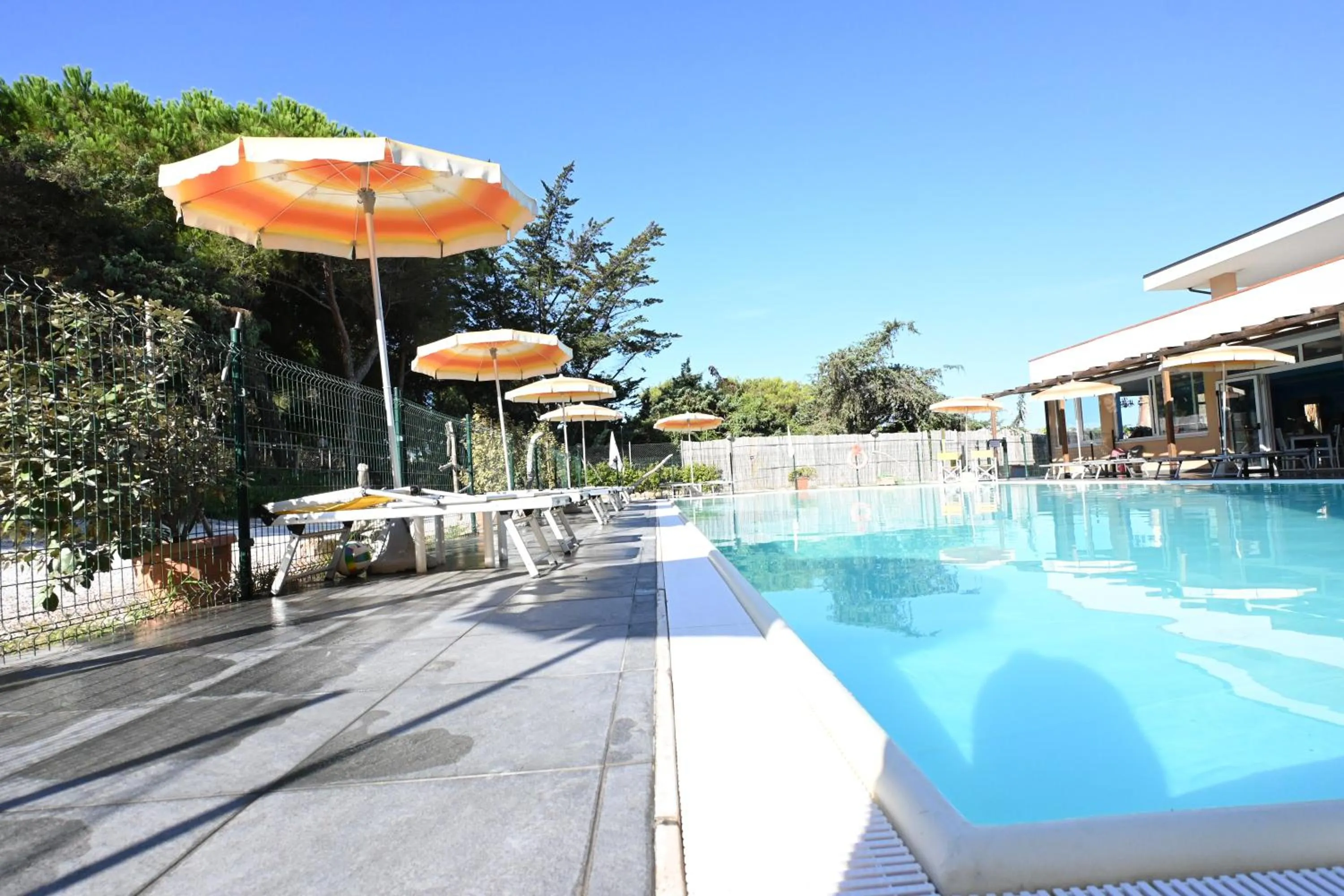 Pool view in Hotel Paradiso Verde