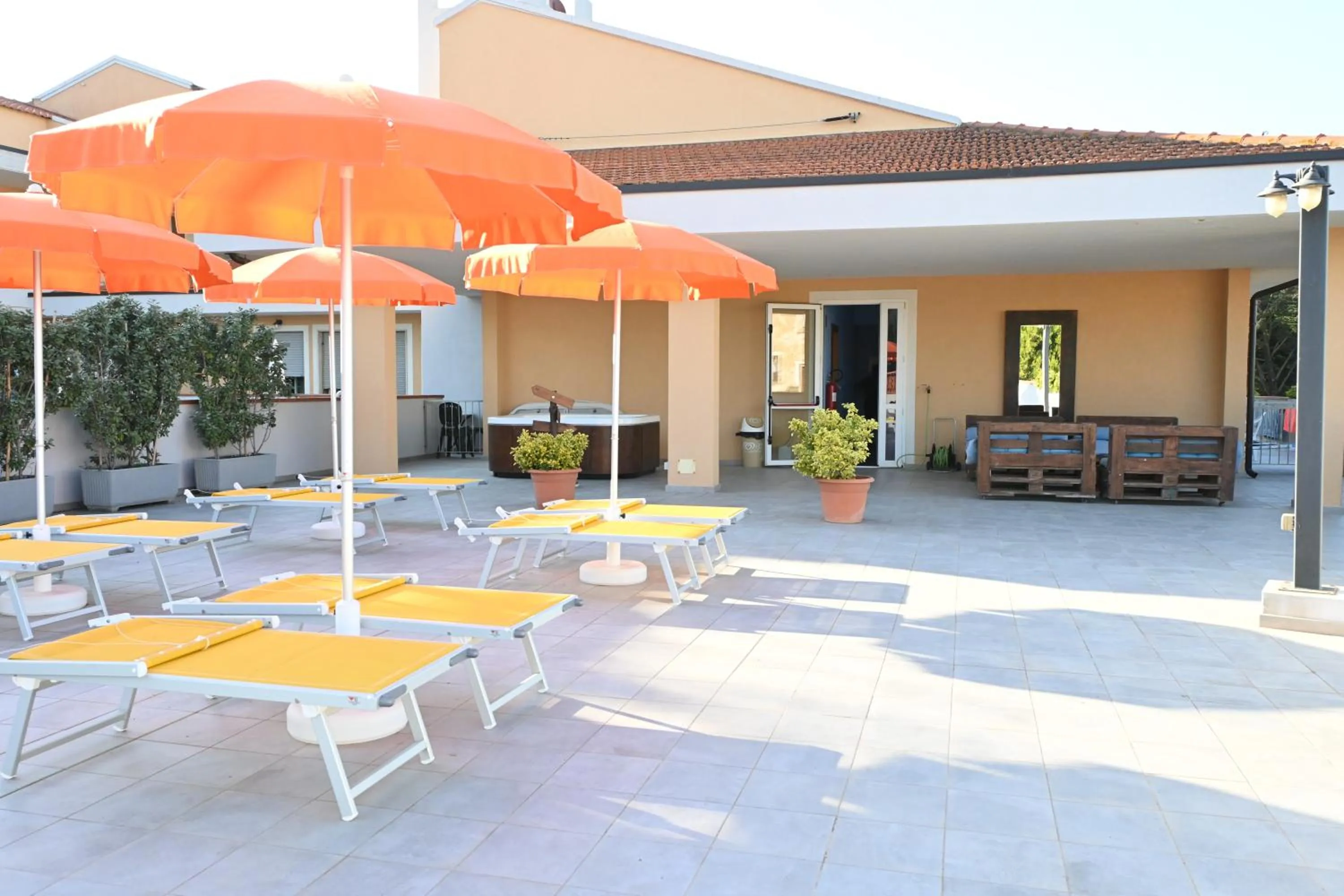 Solarium in Hotel Paradiso Verde