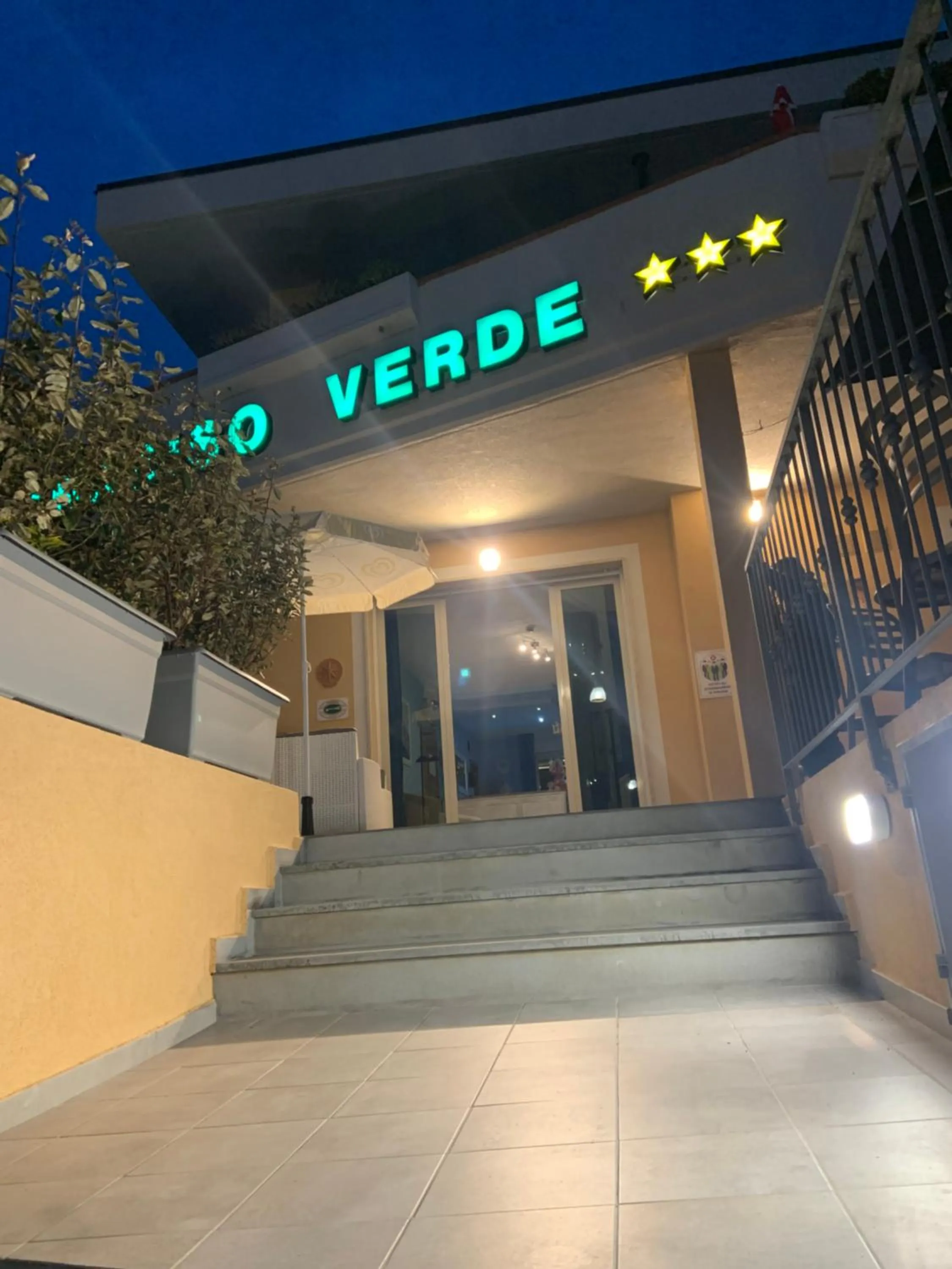 Facade/entrance in Hotel Paradiso Verde